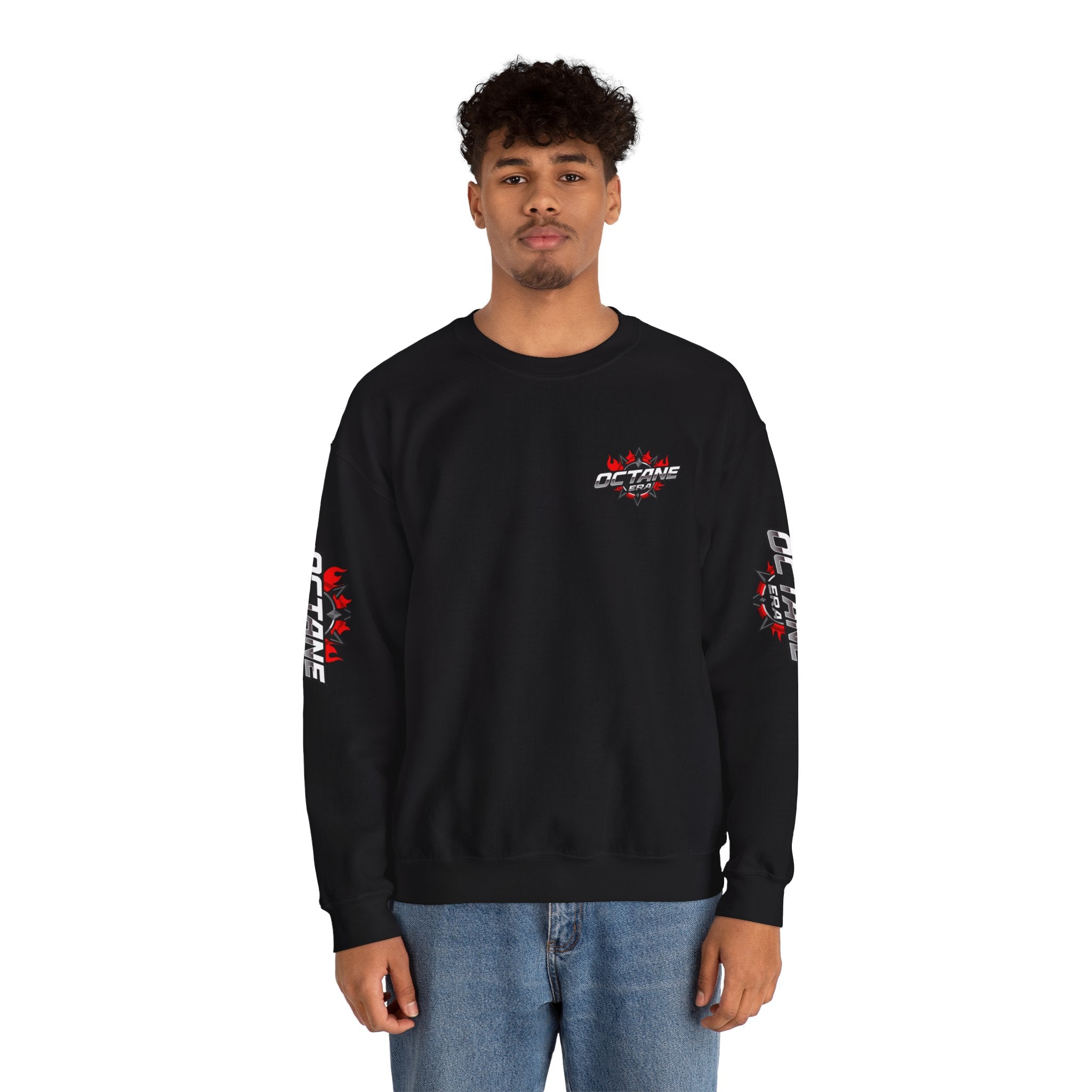 Octane Era Flame Sweatshirt – Streetwear Graphic Crewneck