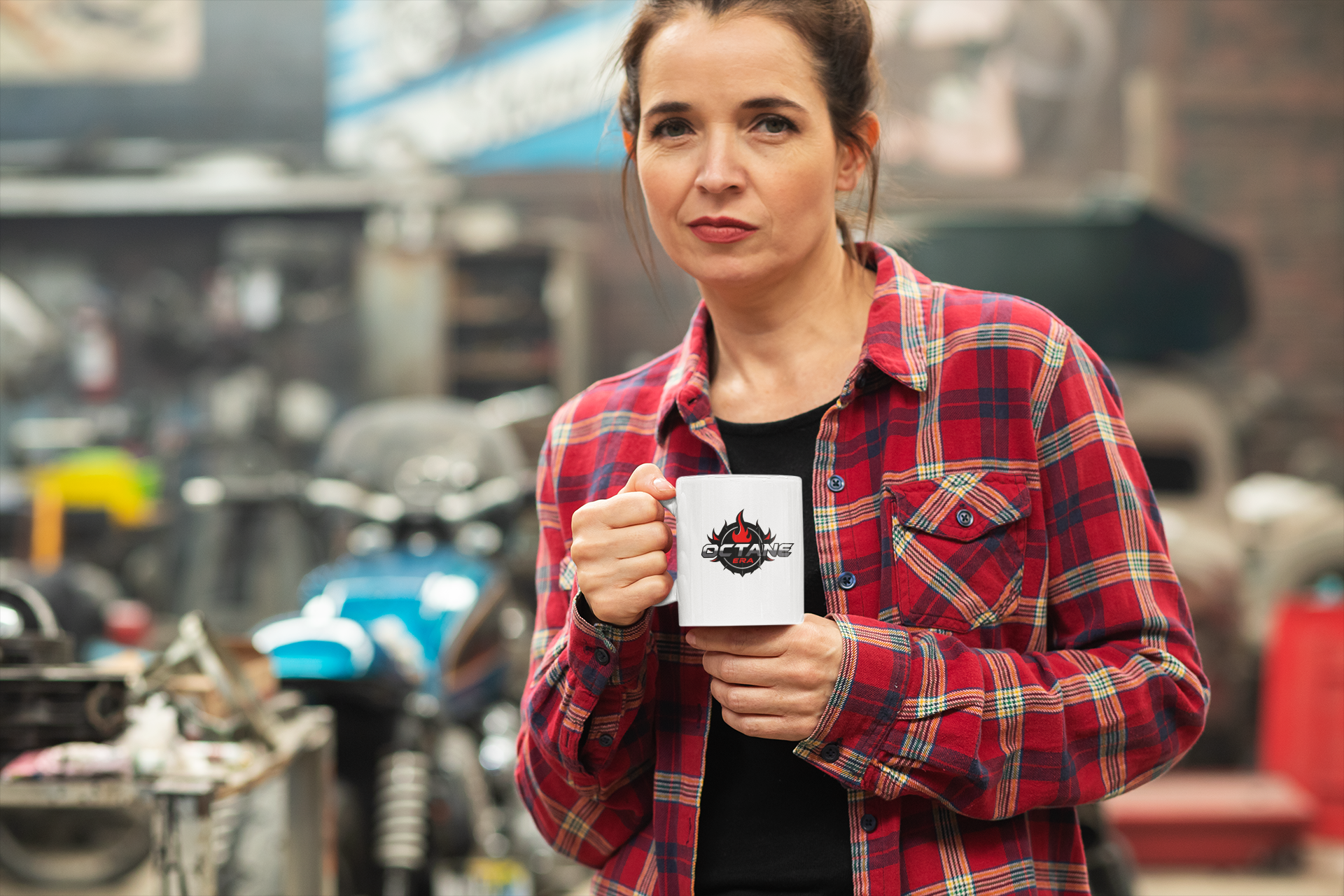 Octane Era Ceramic Mug, (11oz, 15oz)