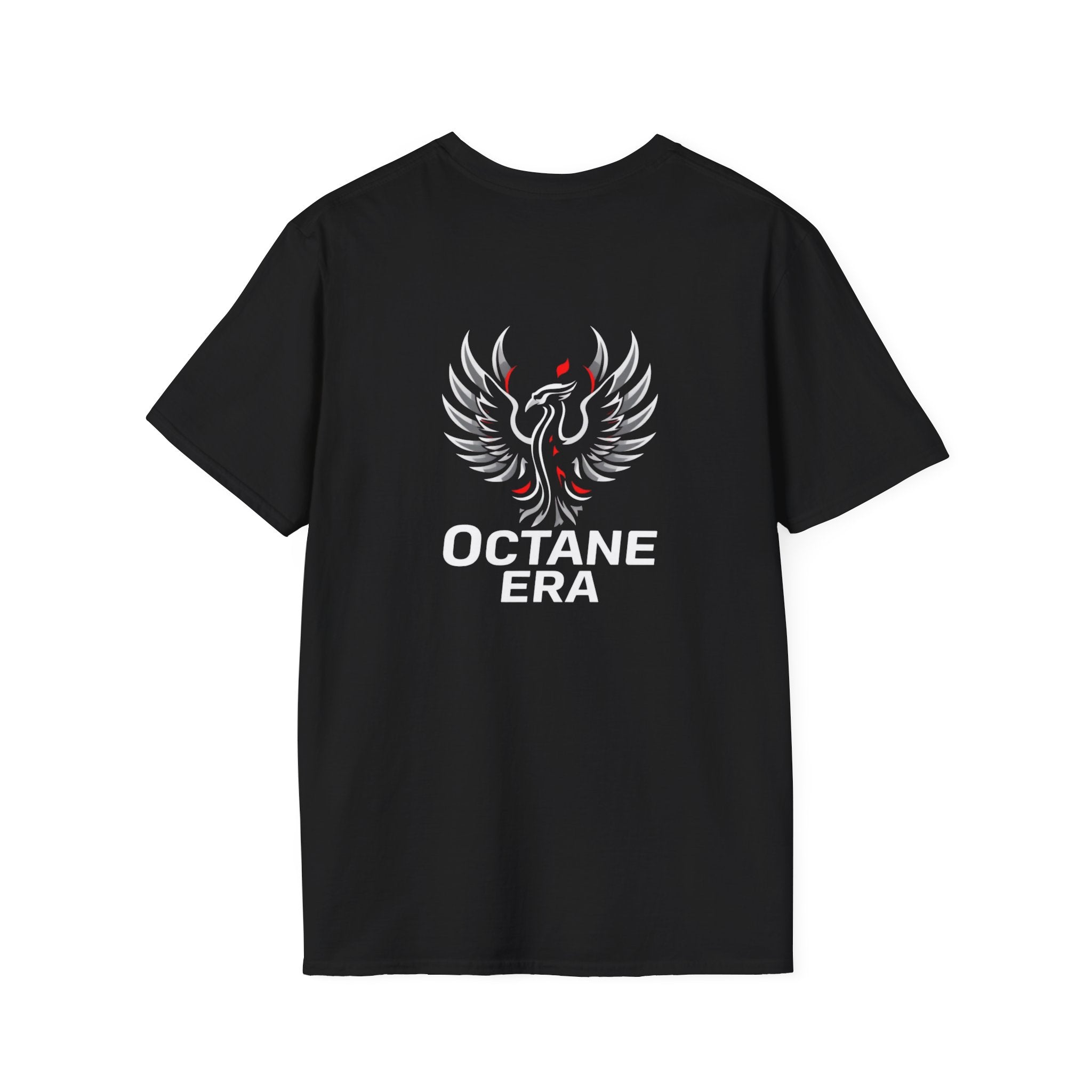 Octane Era Double-Sided Black Tee – Limited Edition