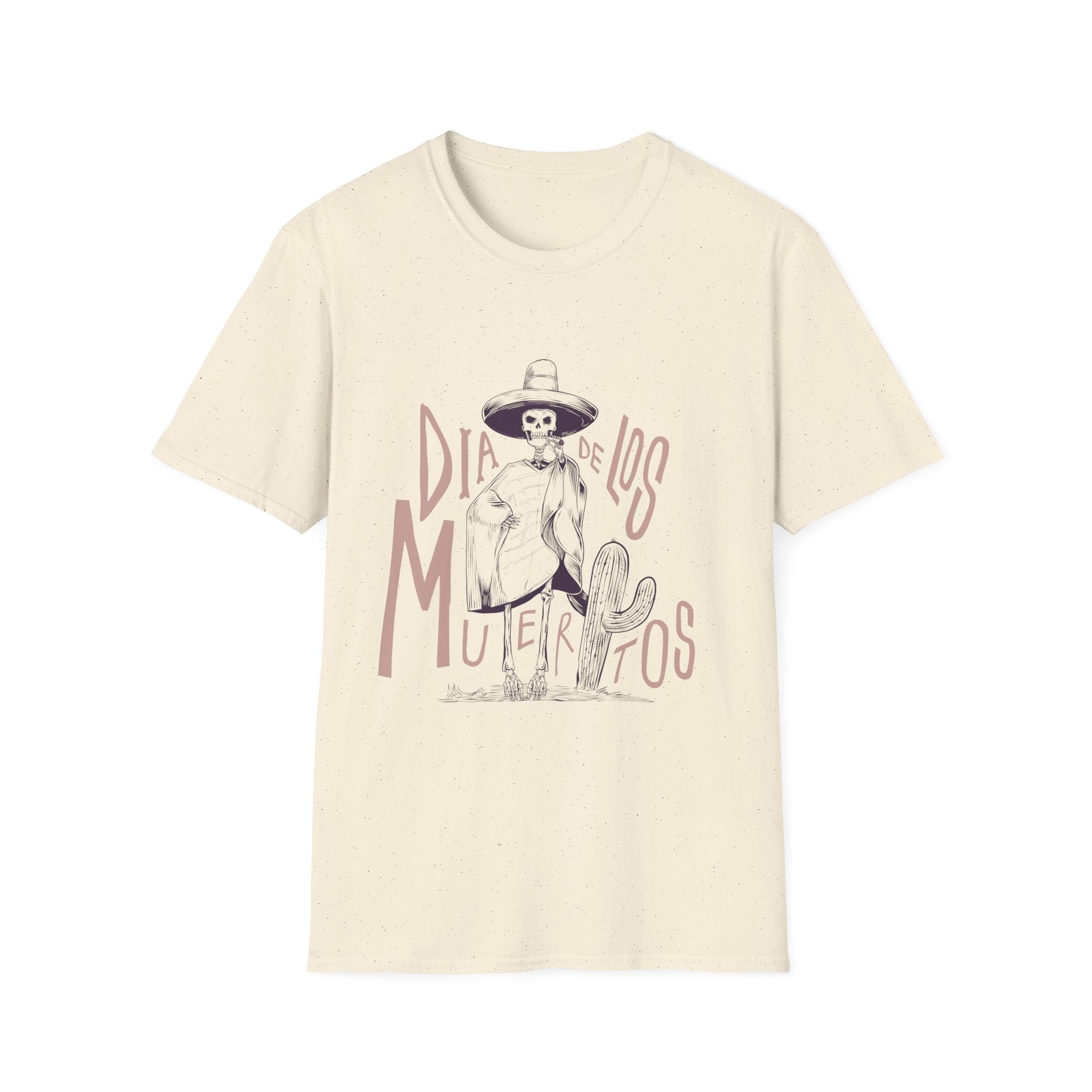 Dia de los Muertos Unisex Softstyle T-Shirt, Halloween Tee, Day of the Dead Shirt, Graphic Tee, Festival Apparel, Gift for Her