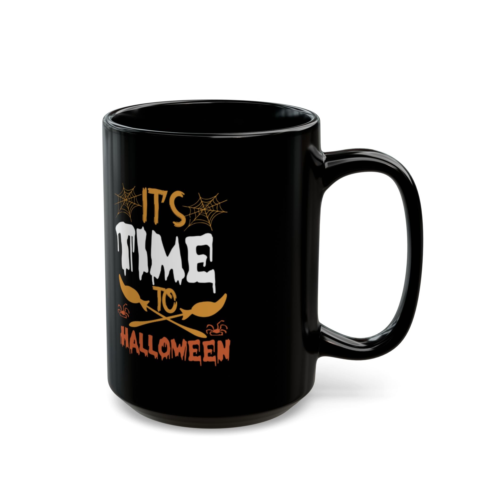 It’s Time to Halloween Mug – Spooky Coffee Cup for Fall