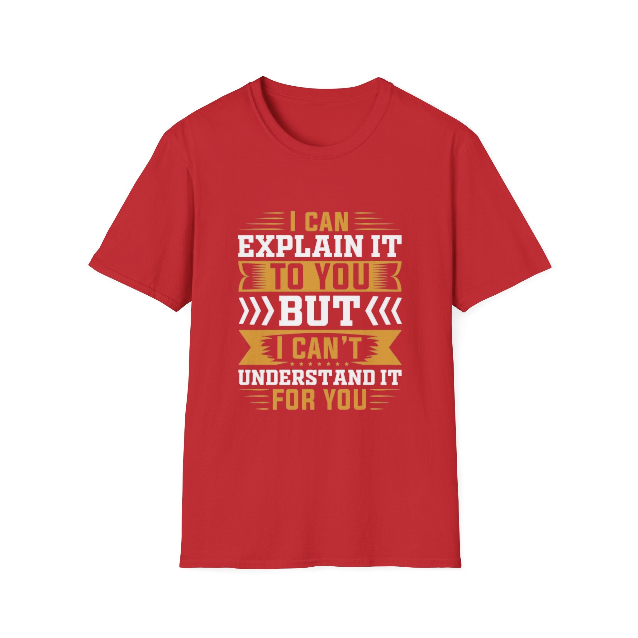 Sarcastic Quote T-Shirt – I Can Explain It to You But I Can’t Understand It for You