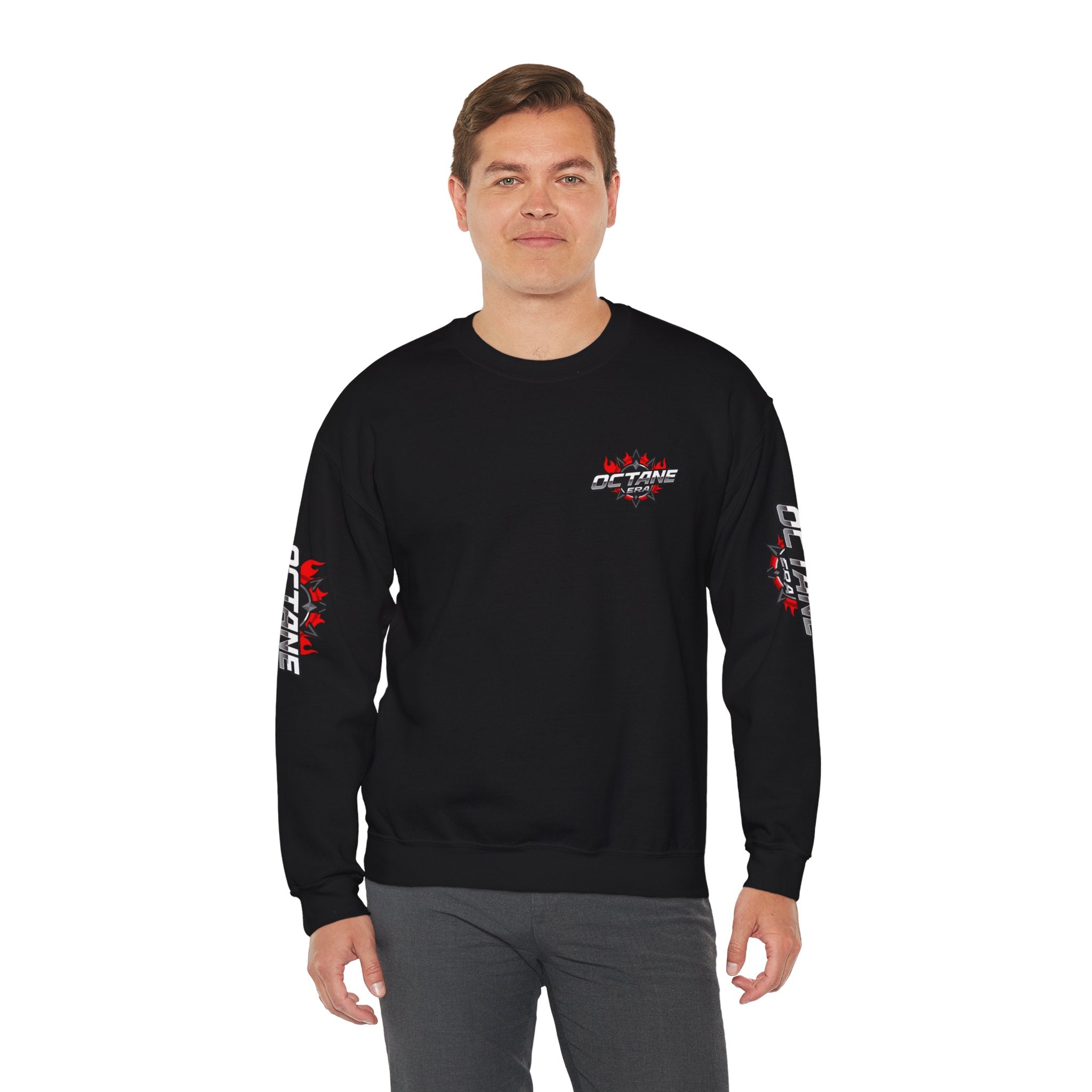 Octane Era Flame Sweatshirt – Streetwear Graphic Crewneck
