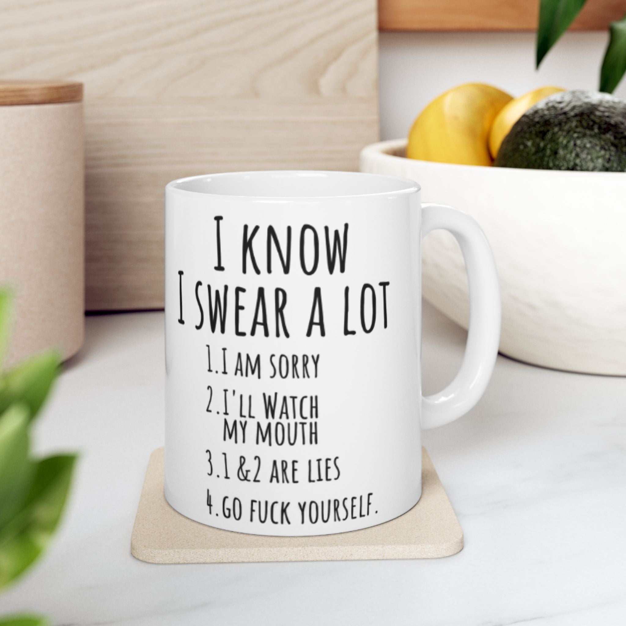 Inspirational Ceramic Mug - Motivational Quotes for Daily Use