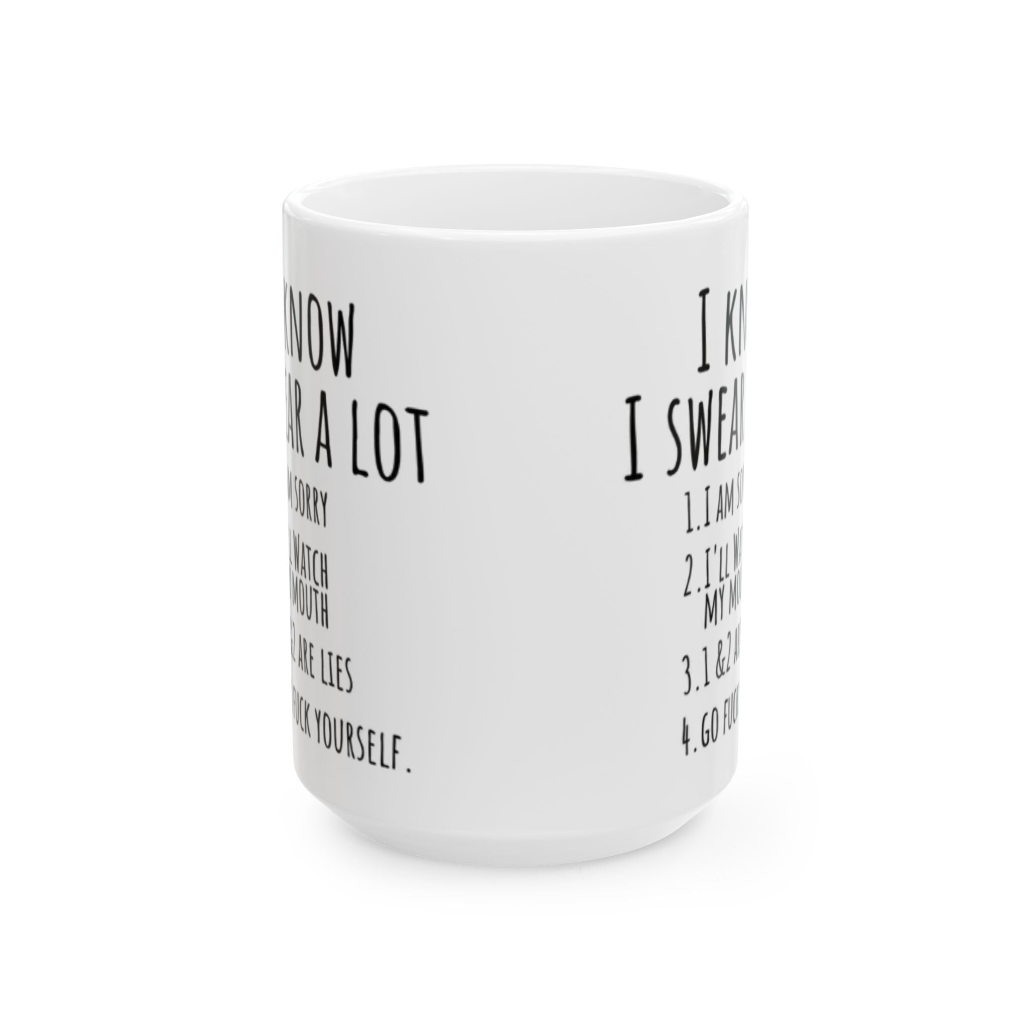 Inspirational Ceramic Mug - Motivational Quotes for Daily Use