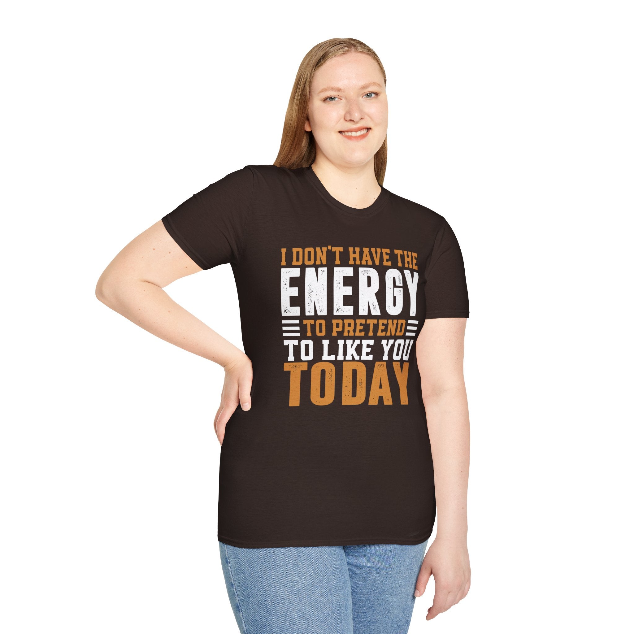 Funny Energy T-Shirt, Unisex Graphic Tee, Casual Humor Apparel, Gift for Friends, Every Day Wear