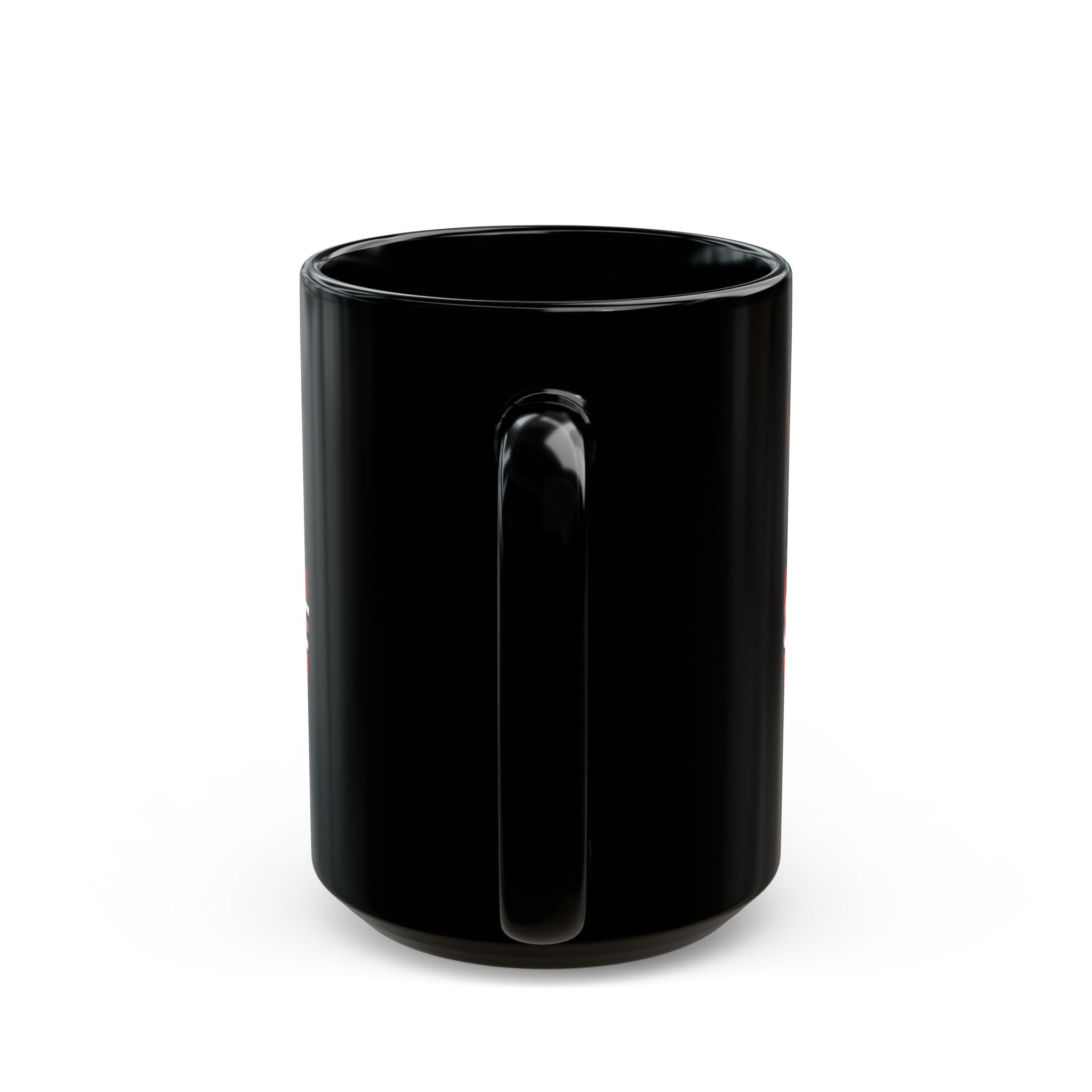 Octane Era Black Mug – Bold Flame Tiger Design