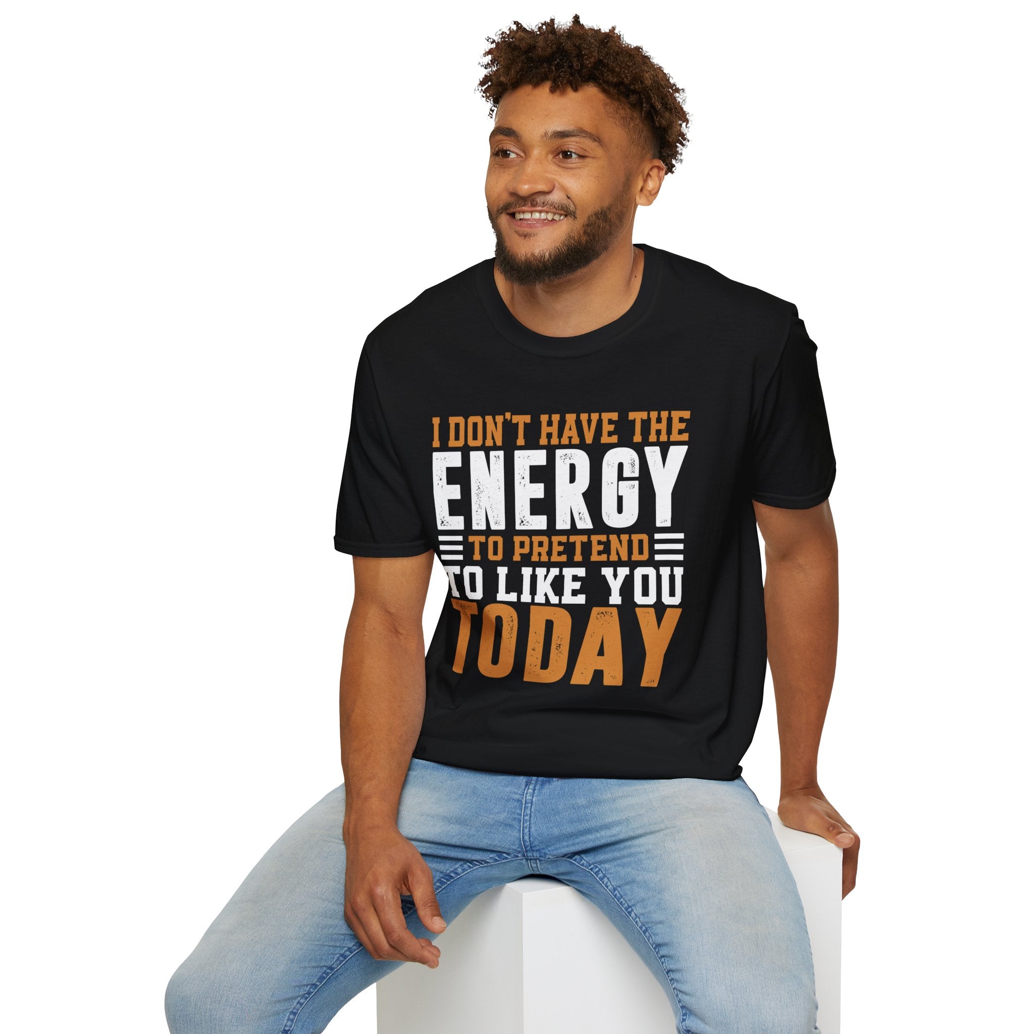 Funny Energy T-Shirt, Unisex Graphic Tee, Casual Humor Apparel, Gift for Friends, Every Day Wear