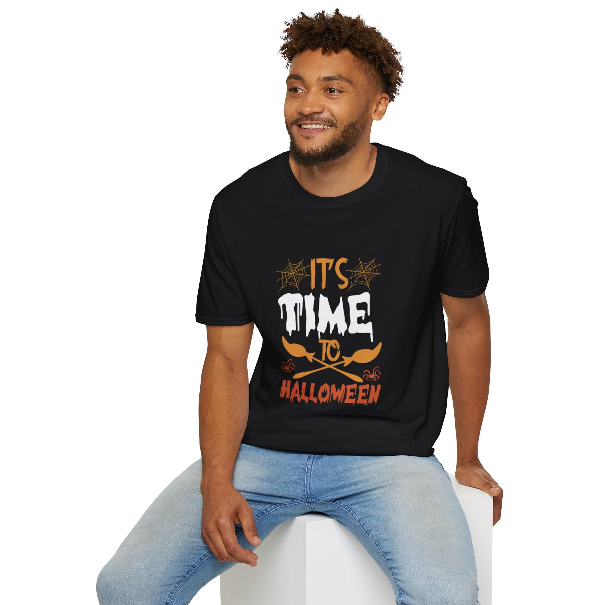 It’s Time to Halloween T-Shirt – Spooky Seasonal Graphic Tee