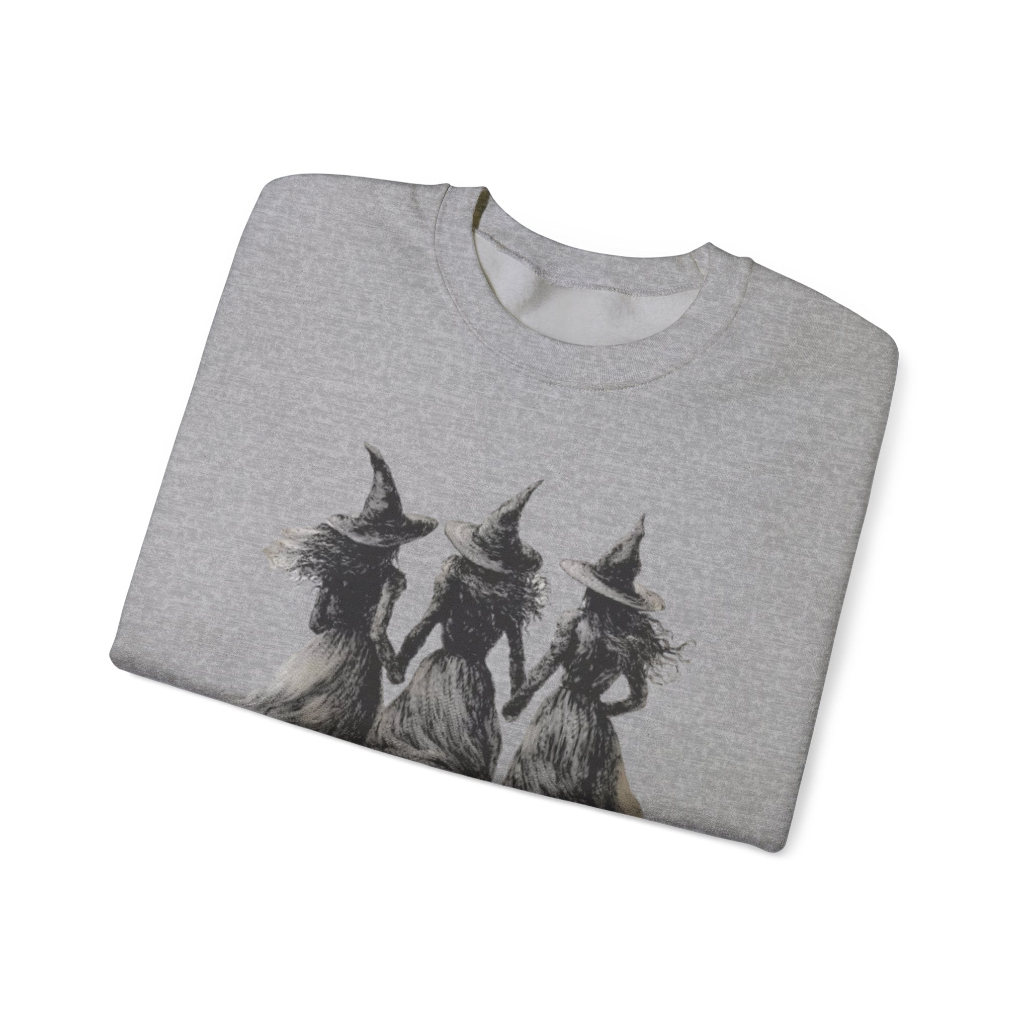Witch Sisters “Escaped Since 1692” Halloween Sweatshirt