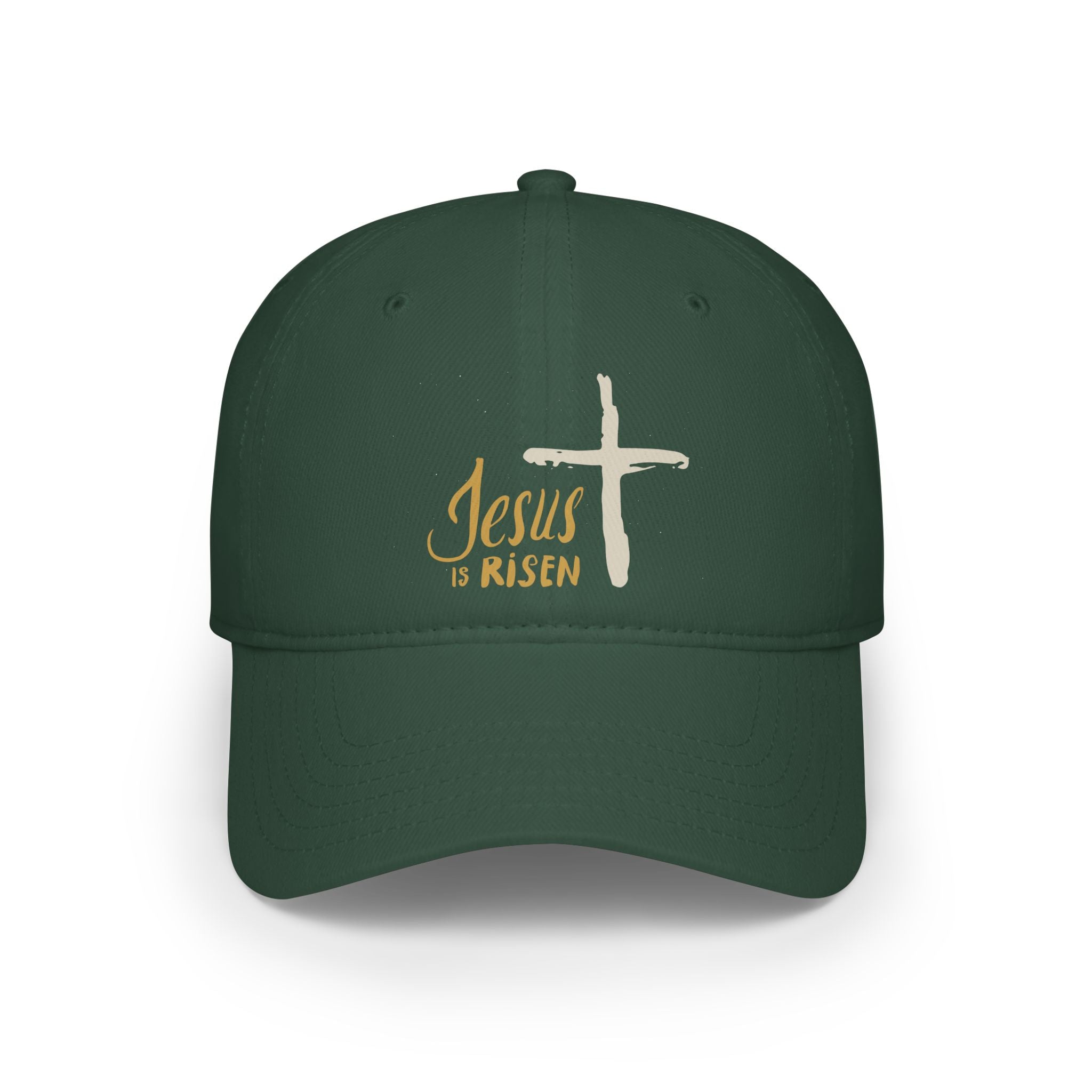 Faith-Inspired Baseball Cap, Christian Hat, Jesus is Risen Cap, Religious Gift, Everyday Faithwear