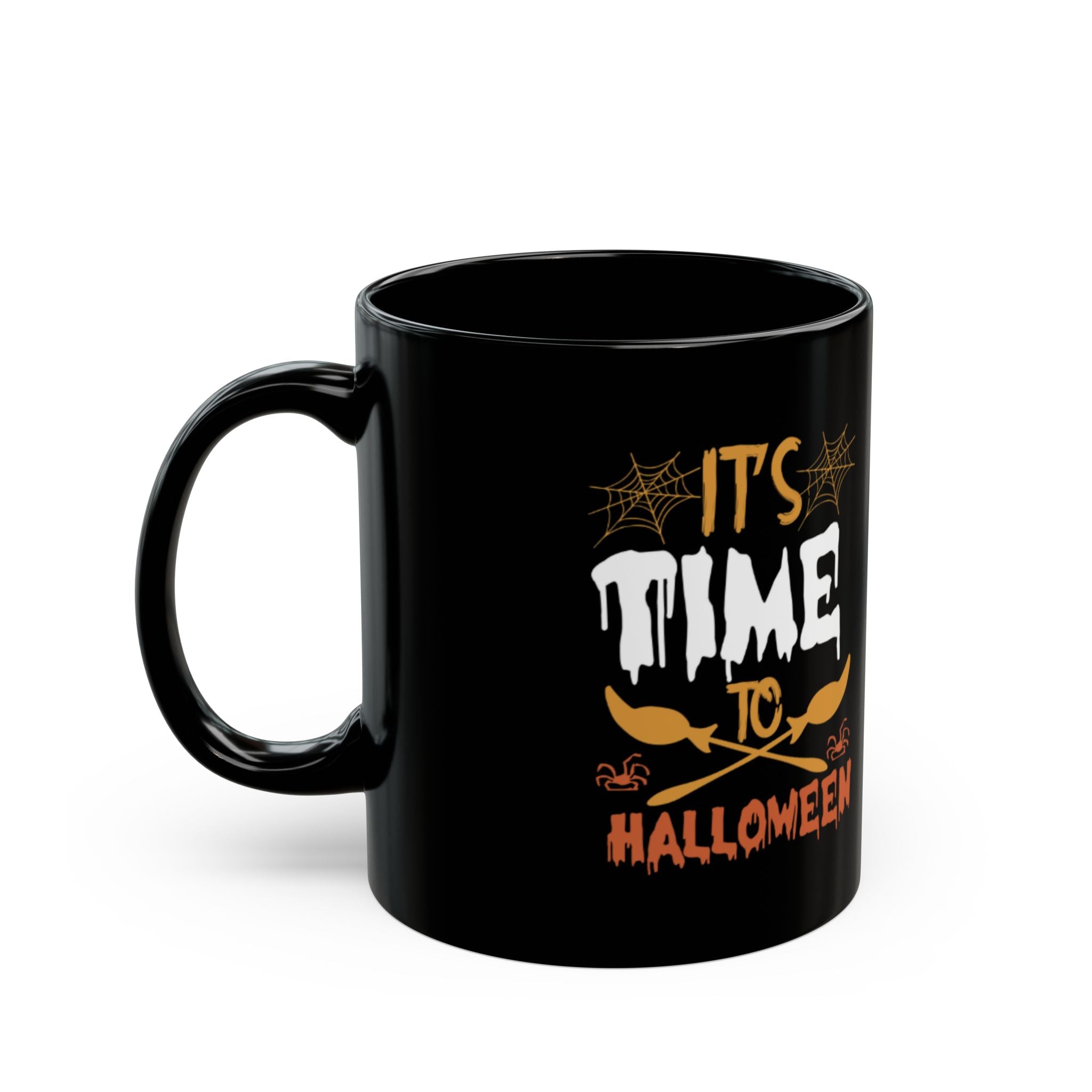 It’s Time to Halloween Mug – Spooky Coffee Cup for Fall