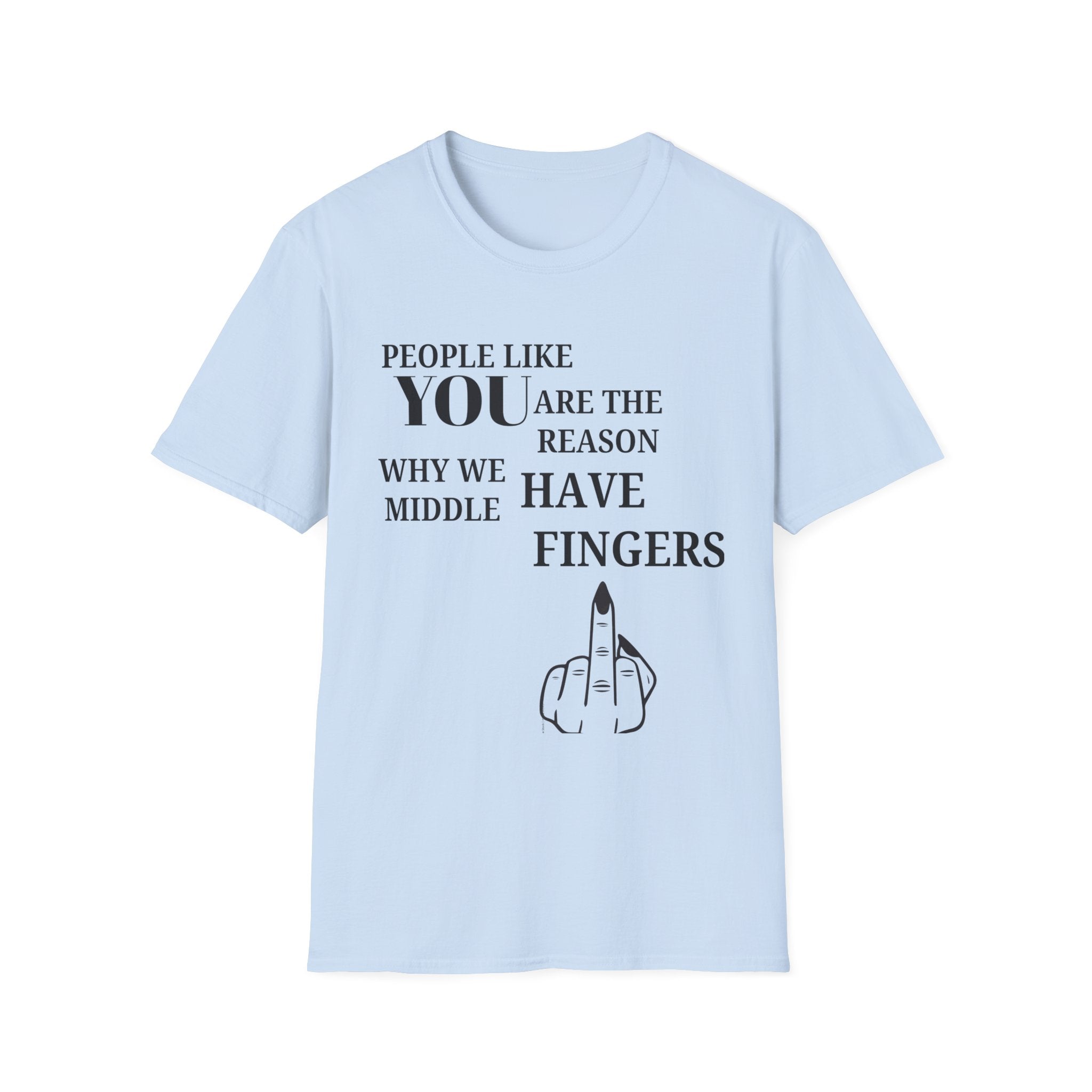 Middle Finger Tee (Light)