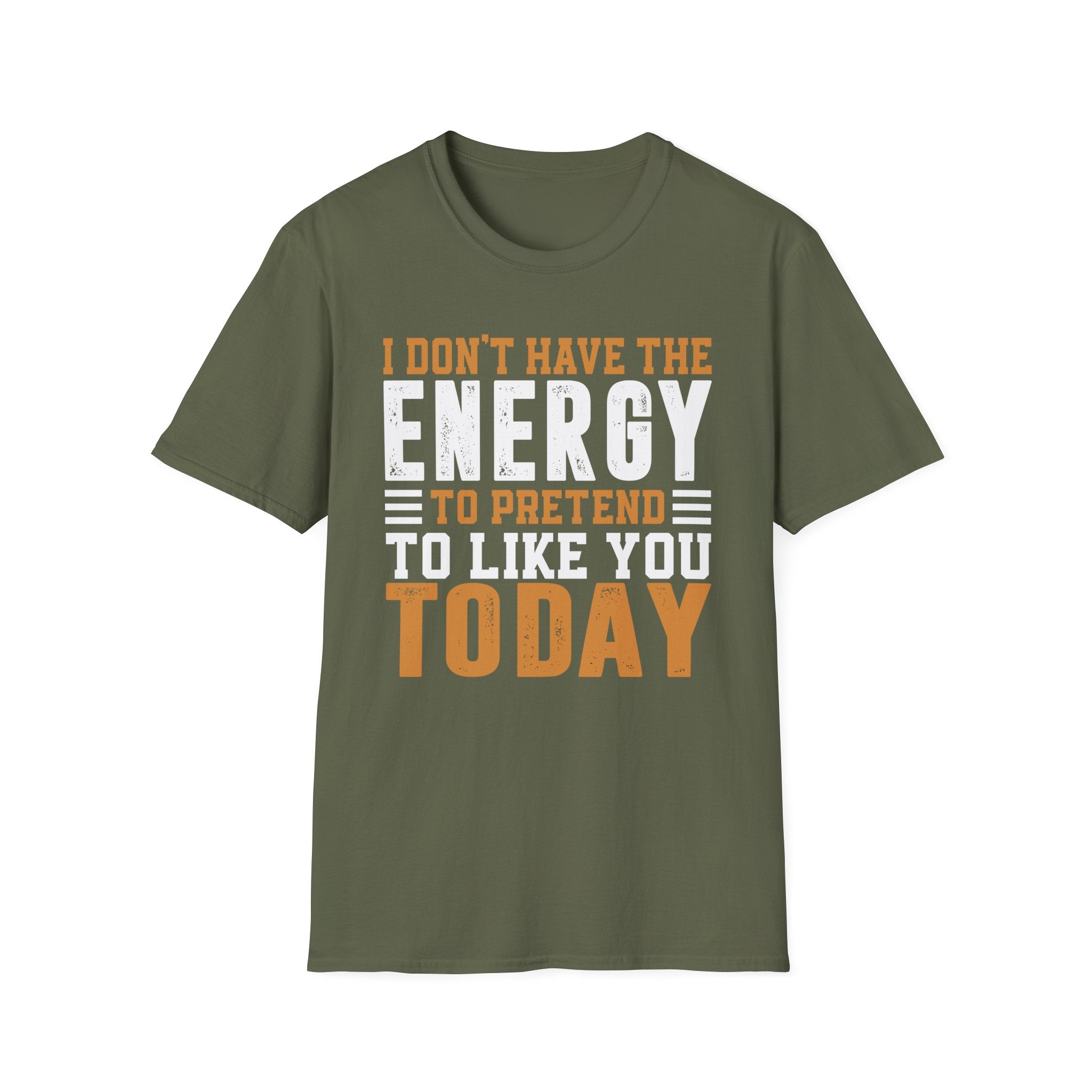 Funny Energy T-Shirt, Unisex Graphic Tee, Casual Humor Apparel, Gift for Friends, Every Day Wear