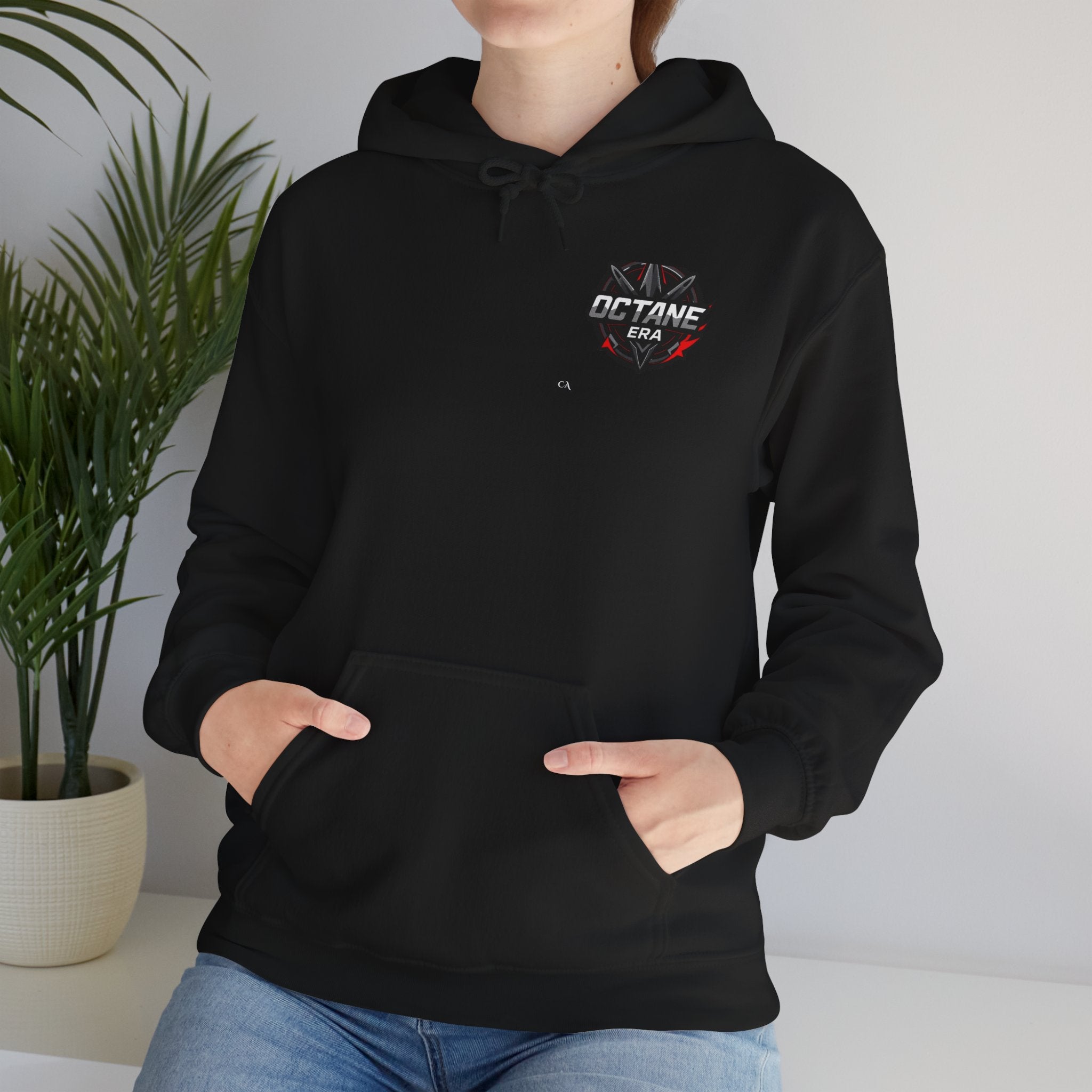 Octane Era Unisex Heavy Blend Hoodie | Gaming Sweatshirt, Cool Gift for Gamers, Cozy Style, Everyday Wear, Driving Enthusiast Gift