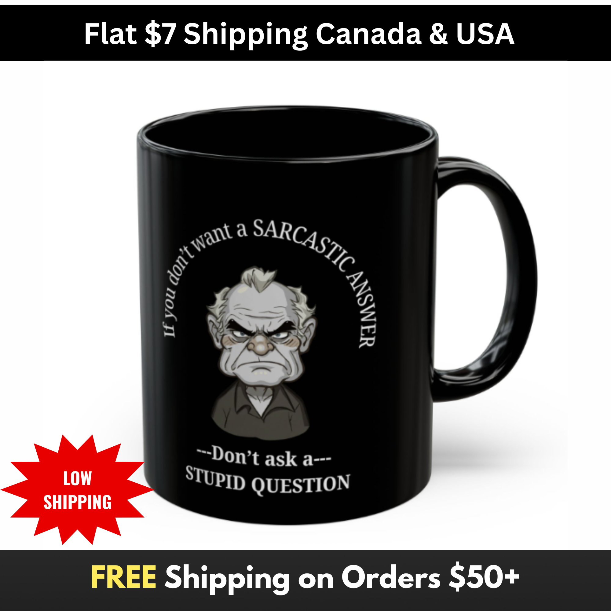 Sarcastic Answer Mug