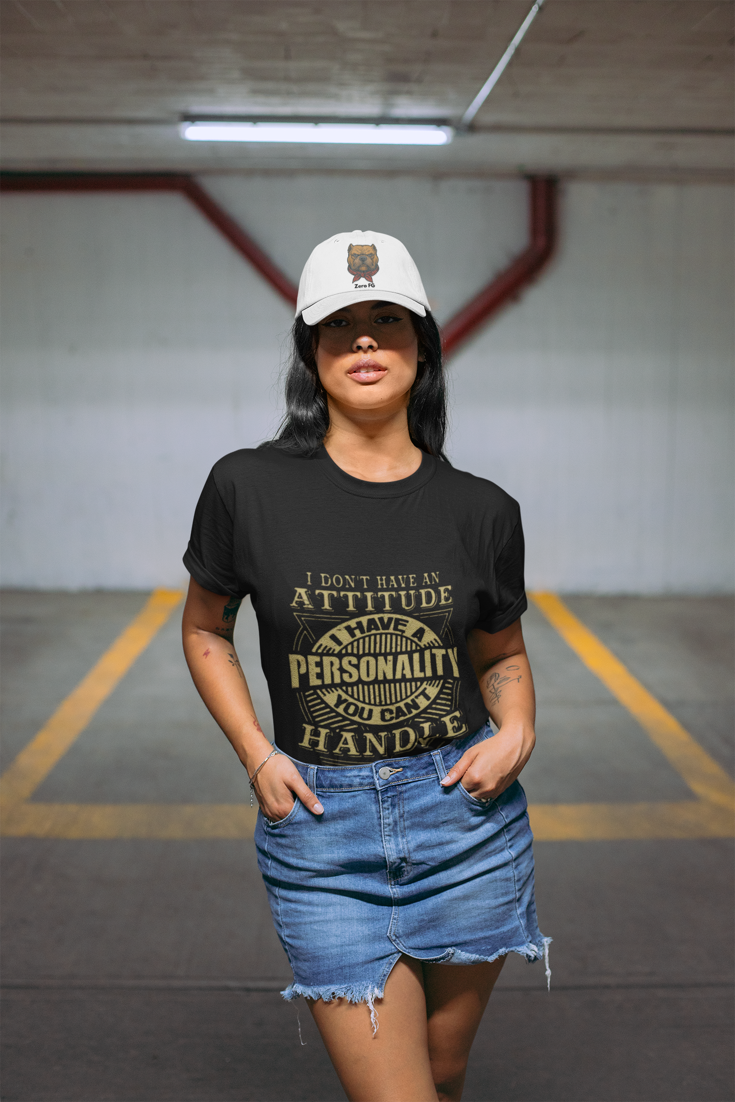 I Don’t Have an Attitude T-Shirt – Bold Sarcastic Graphic Tee