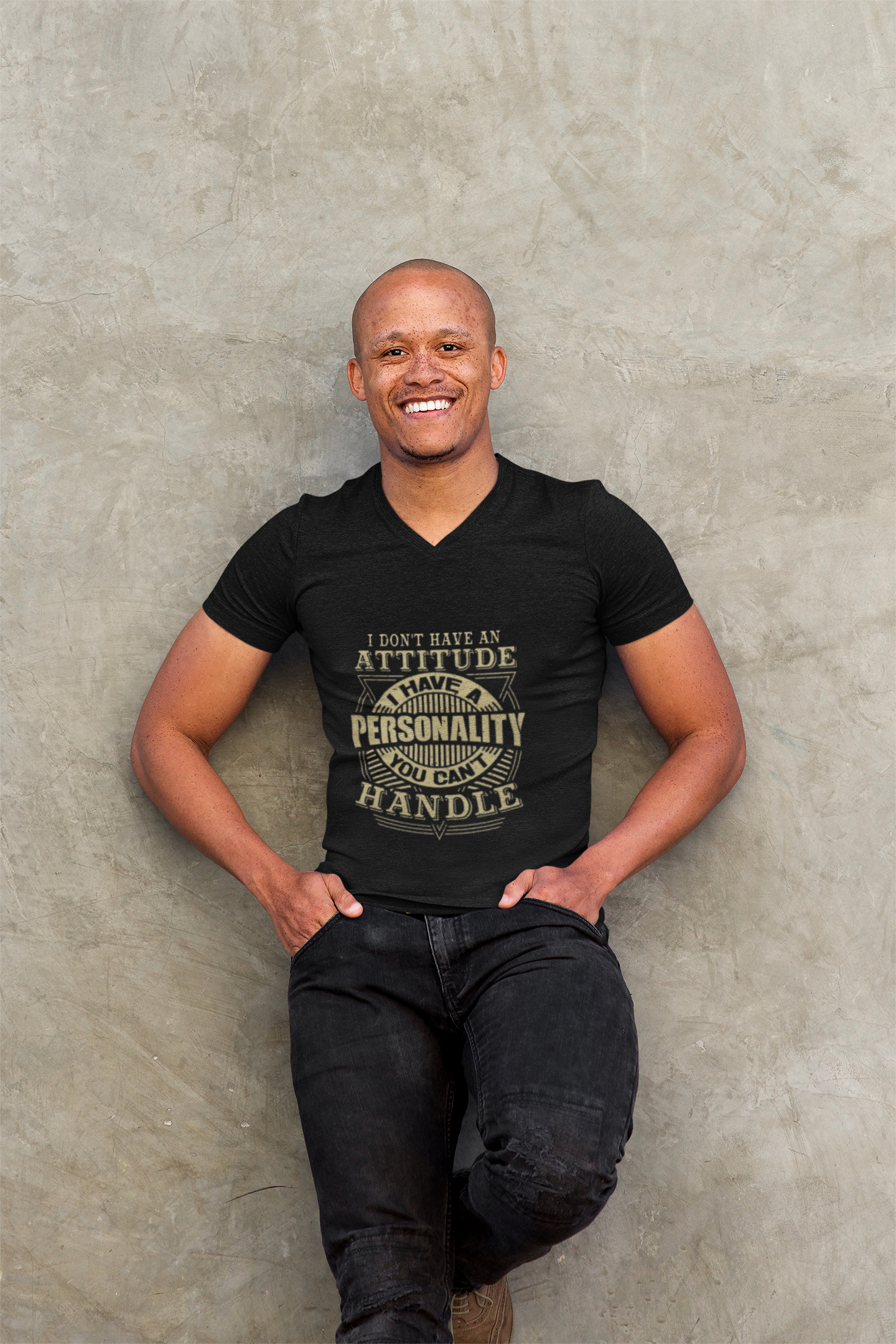 I Don’t Have an Attitude T-Shirt – Bold Sarcastic Graphic Tee