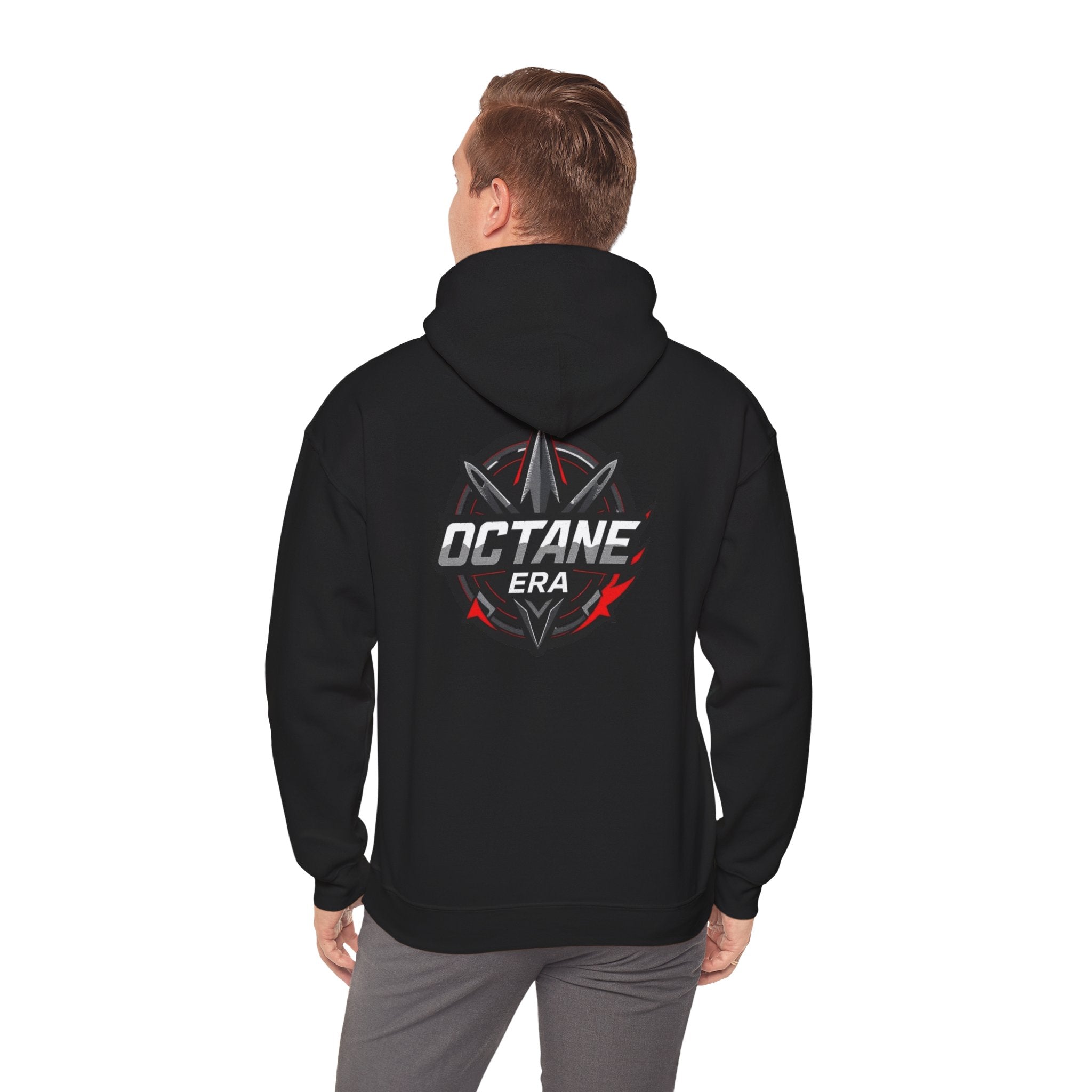 Octane Era Unisex Heavy Blend Hoodie | Gaming Sweatshirt, Cool Gift for Gamers, Cozy Style, Everyday Wear, Driving Enthusiast Gift