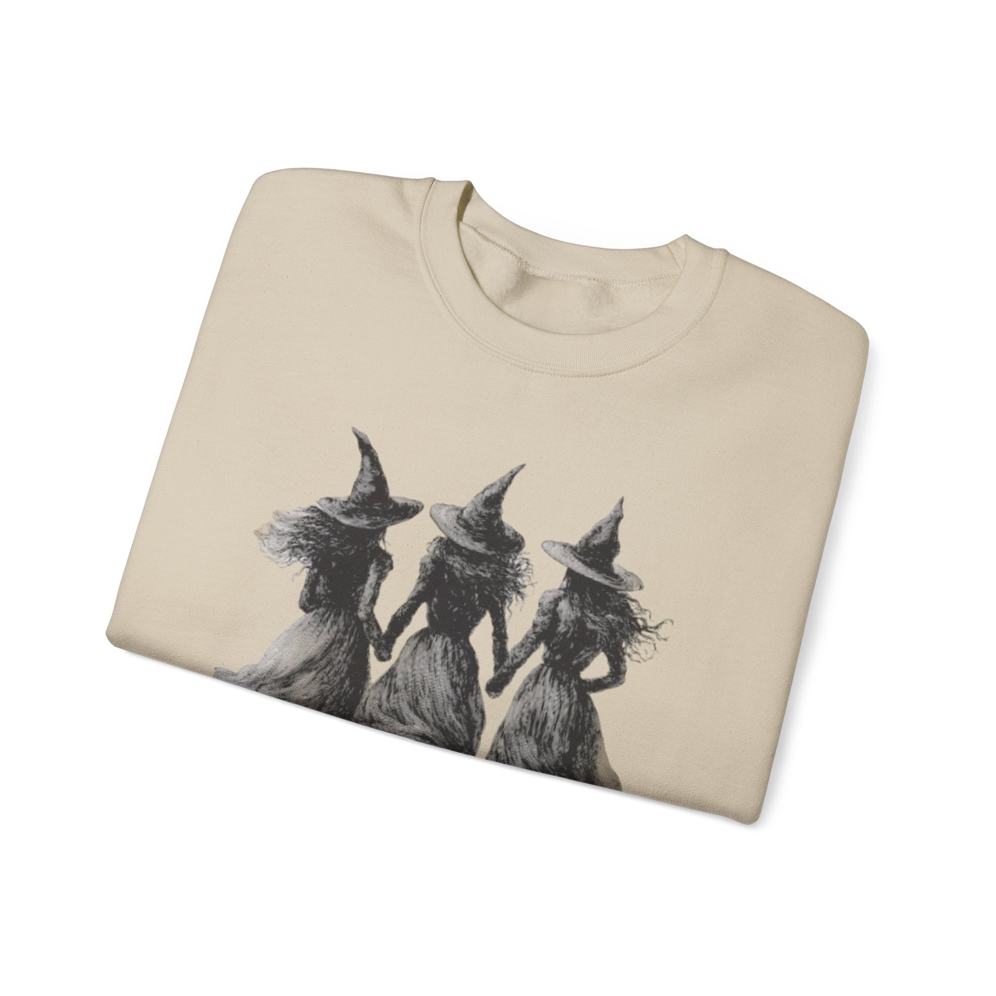 Witch Sisters “Escaped Since 1692” Halloween Sweatshirt