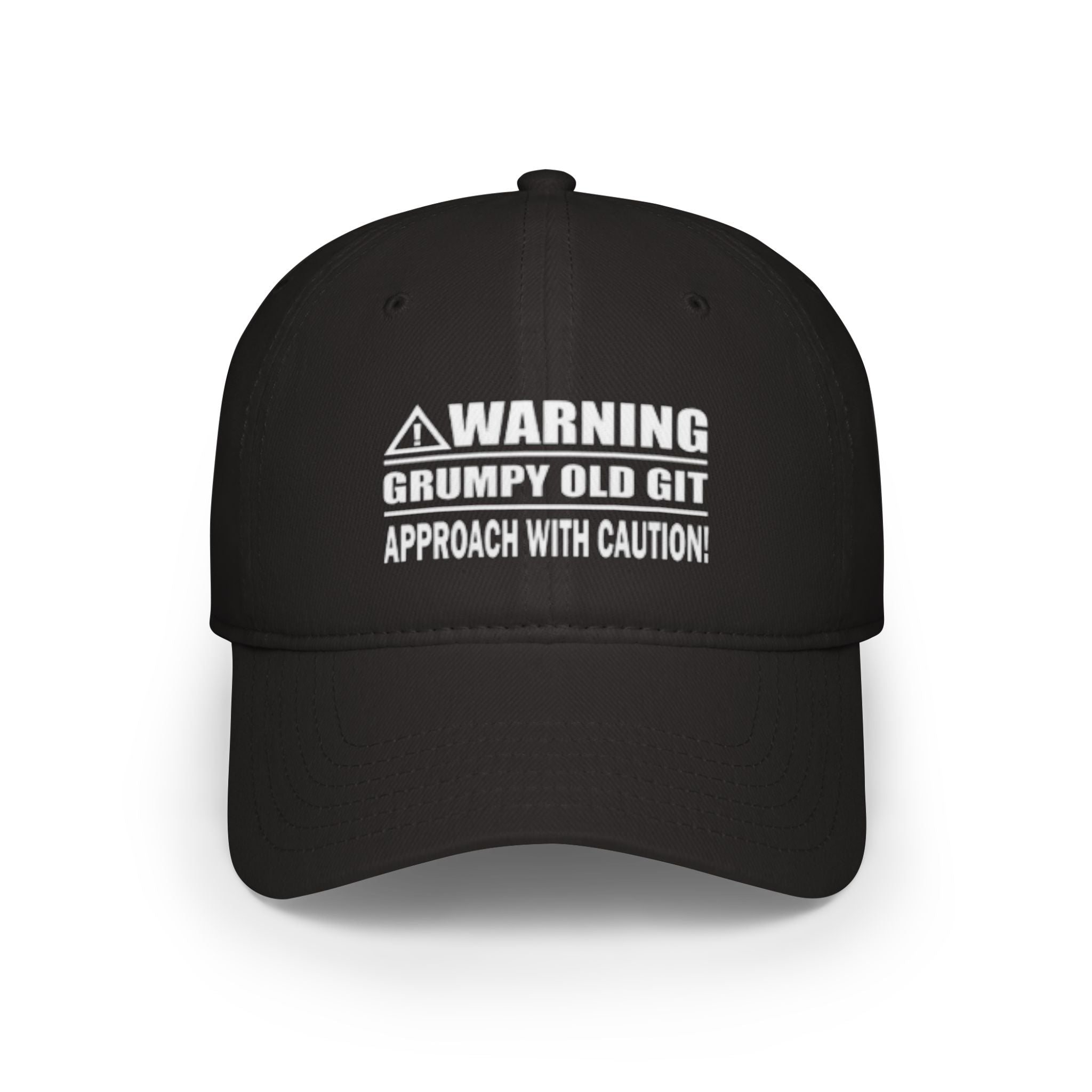 Grumpy Old Git Warning Cap - Low Profile Baseball Hat