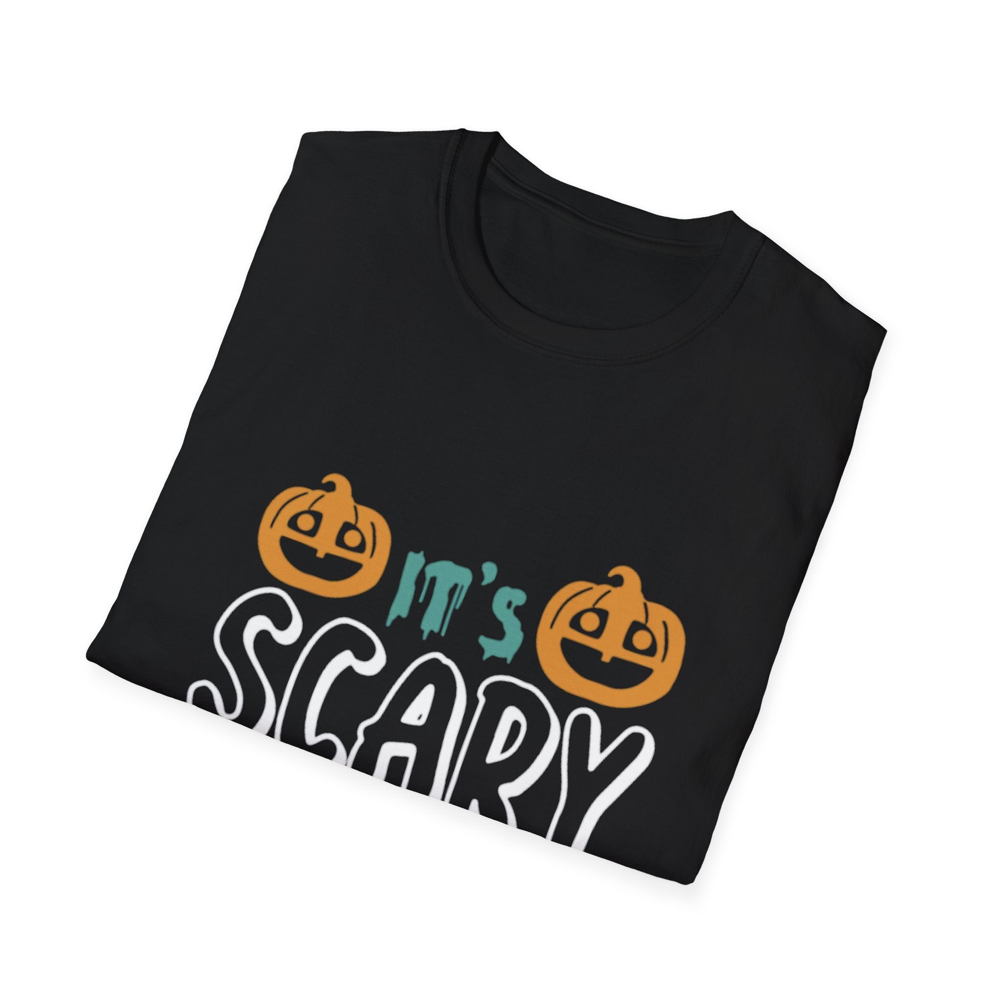 t’s Scary Time Halloween T-Shirt | Funny Pumpkin Graphic Tee for Spooky Season