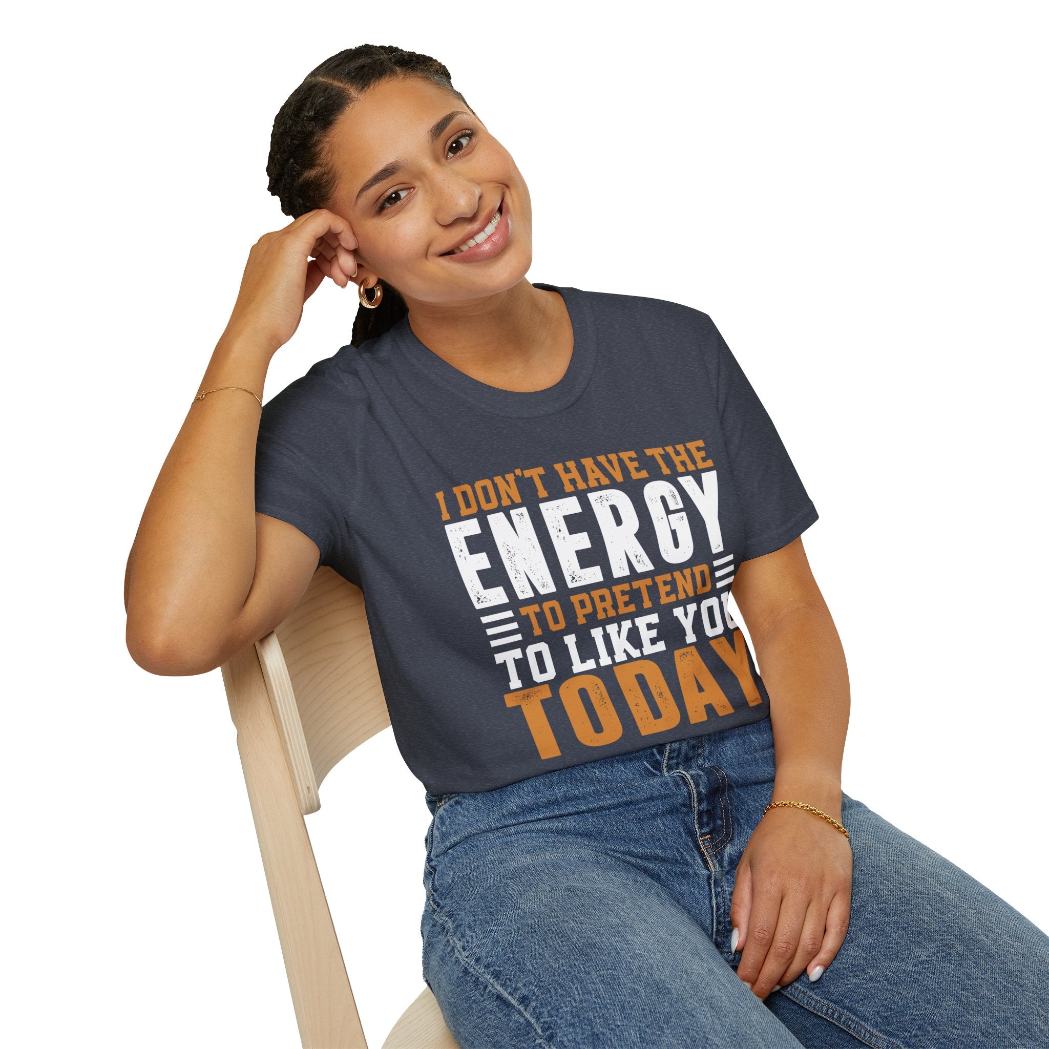 Funny Energy T-Shirt, Unisex Graphic Tee, Casual Humor Apparel, Gift for Friends, Every Day Wear