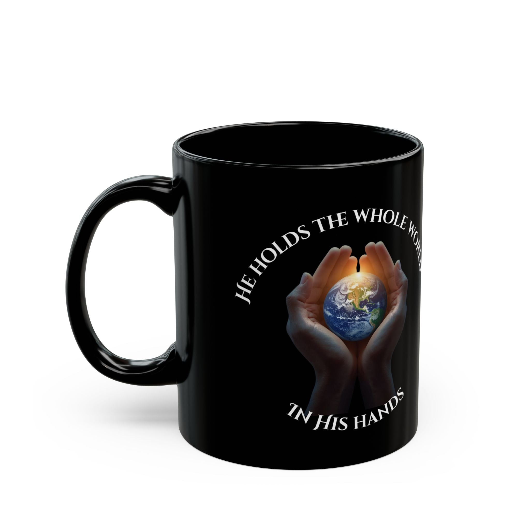 He Holds the Whole World Mug — Isaiah 40:12