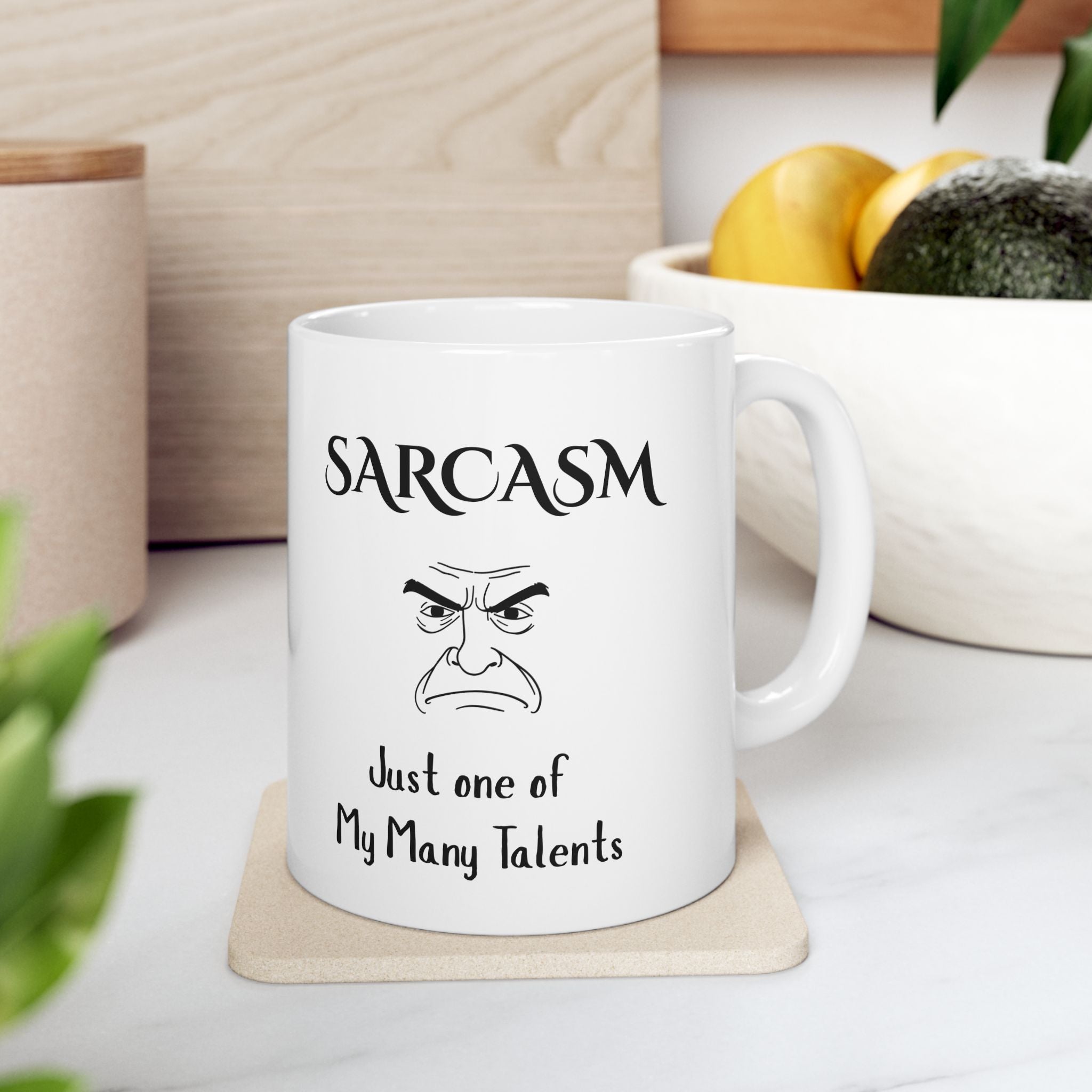 Sarcasm Mug – Just One of My Many Talents, Funny Coffee Cup