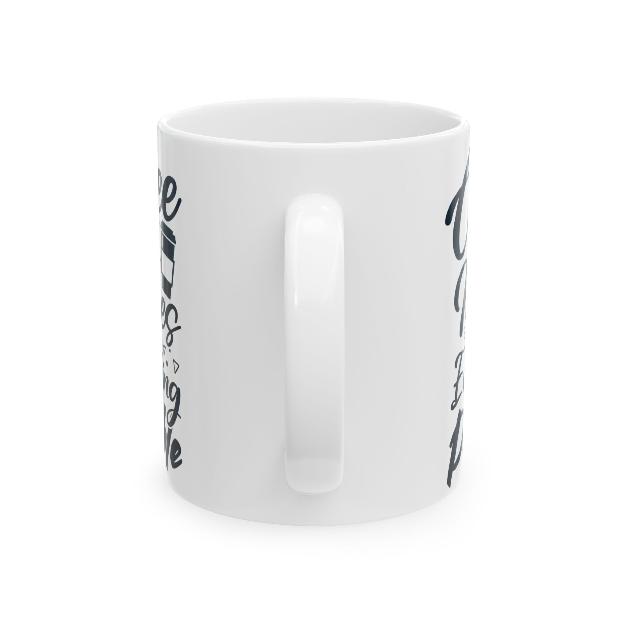 Coffee Makes Everything Possible Mug – White Ceramic