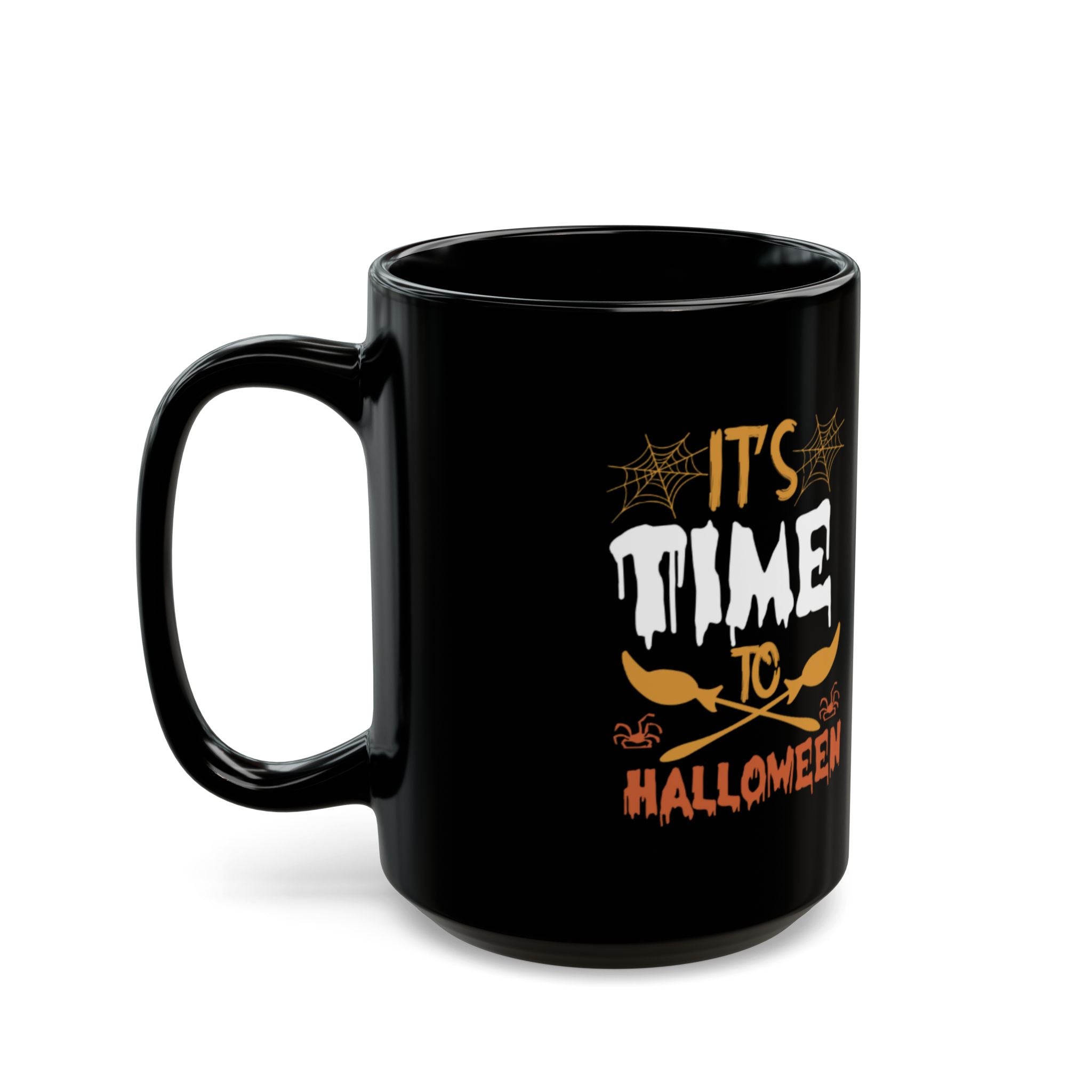 It’s Time to Halloween Mug – Spooky Coffee Cup for Fall