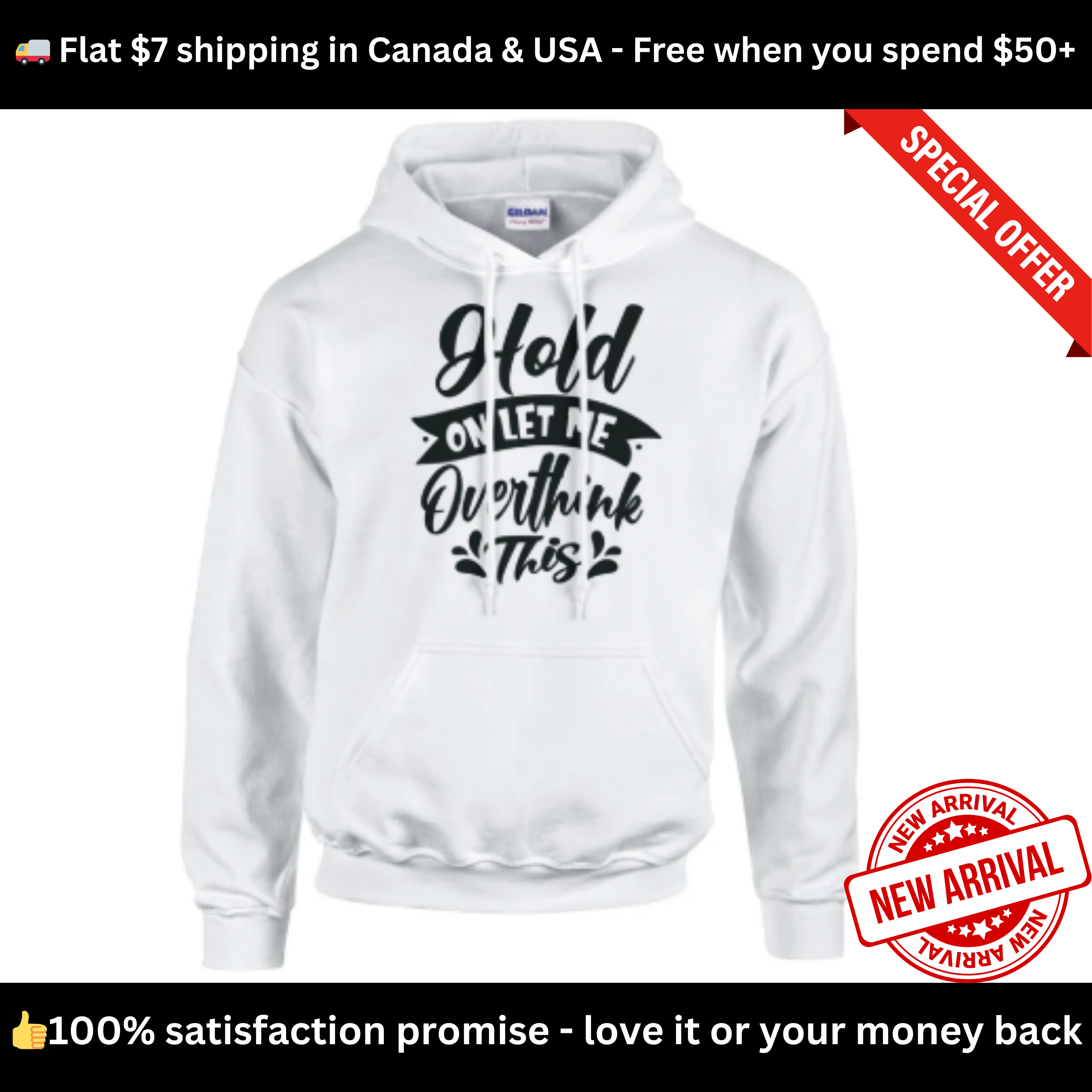 Hold On Let Me Overthink This | Classic Unisex Hoodie