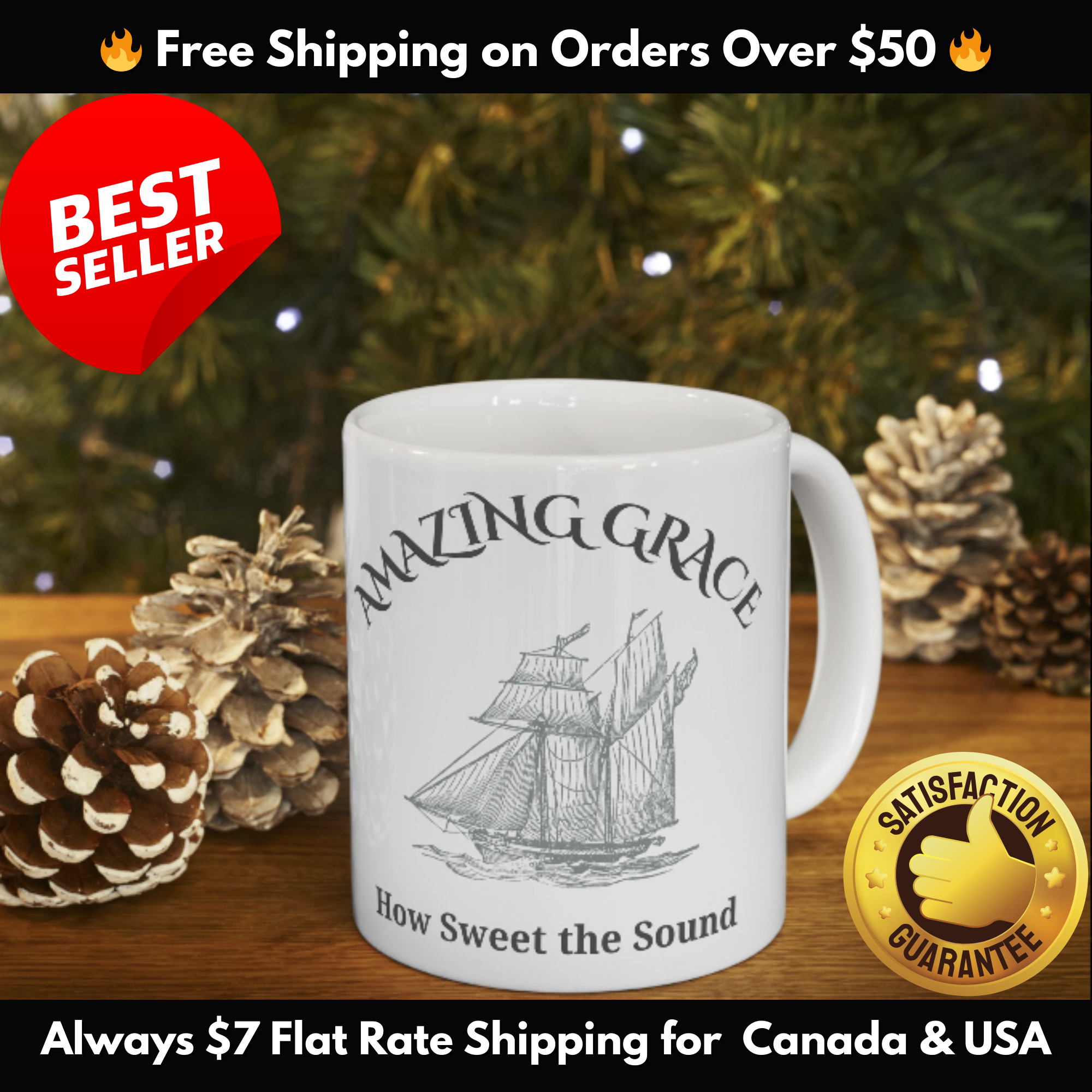 Amazing Grace Mug – How Sweet the Sound
