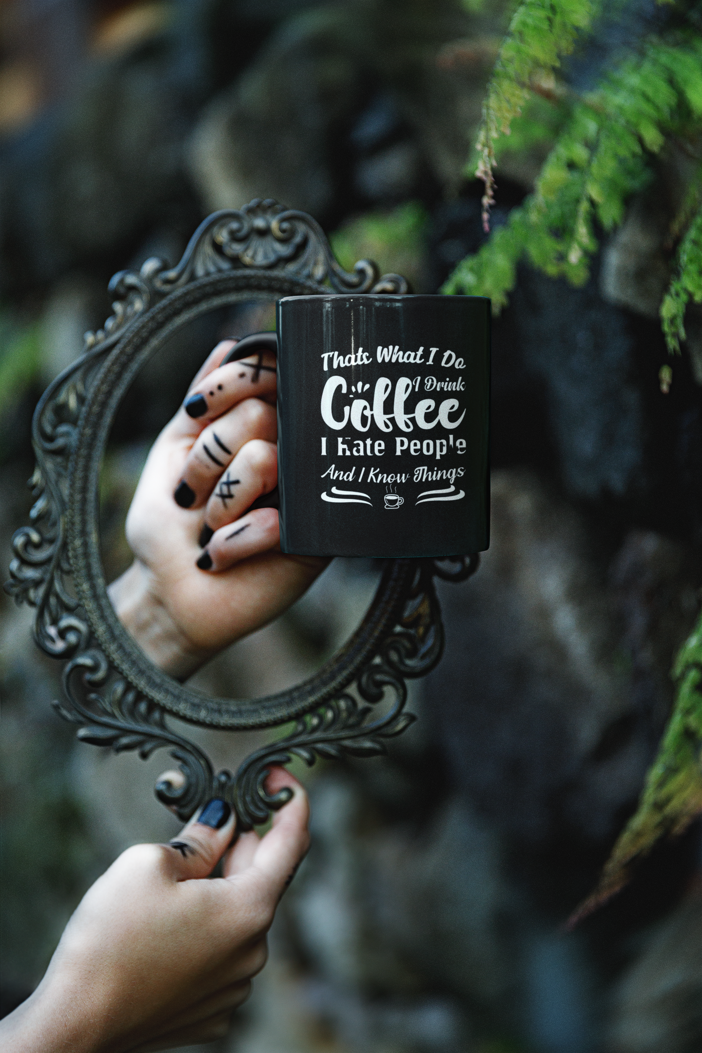 Coffee, Hate People & Know Things Mug