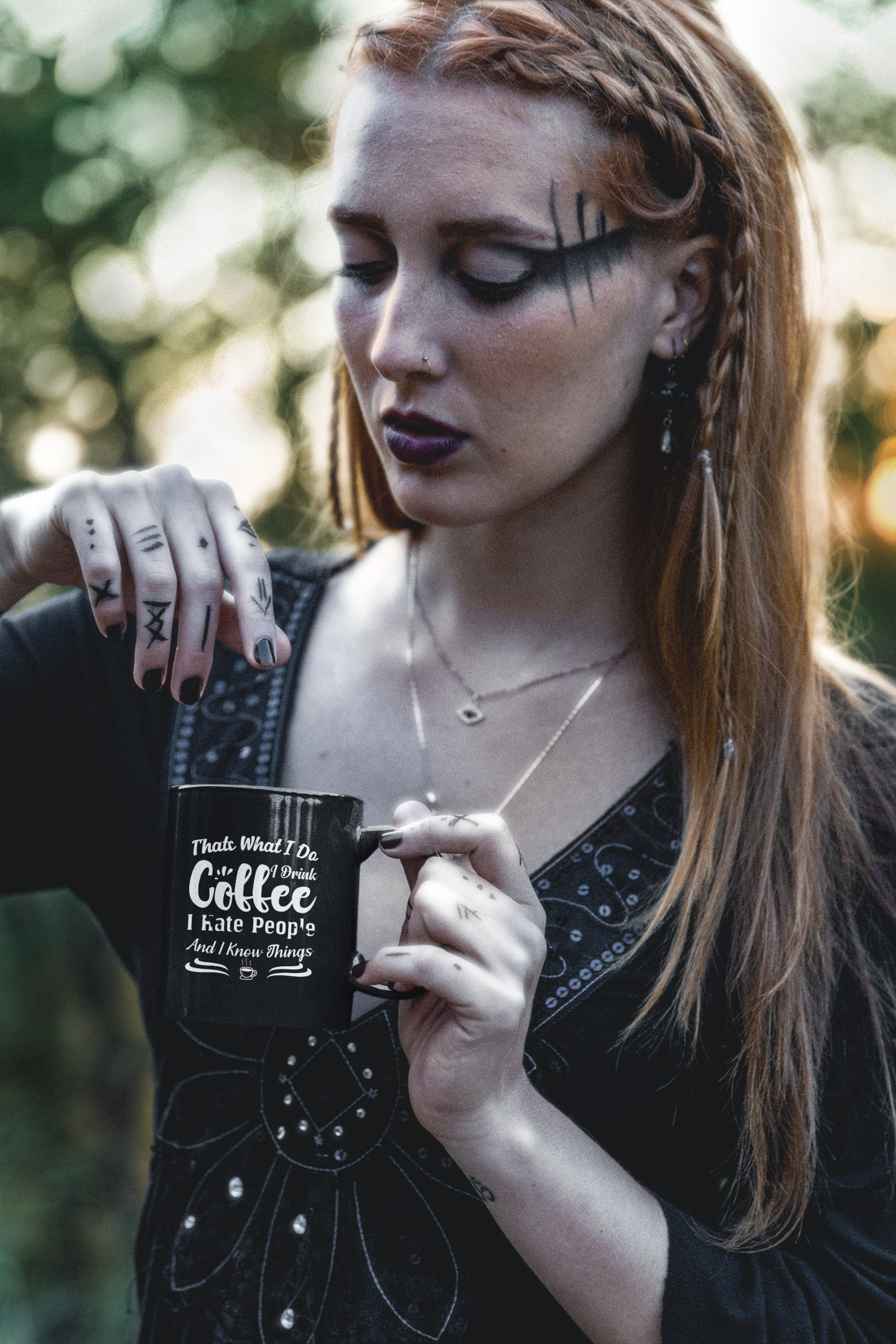 Coffee, Hate People & Know Things Mug