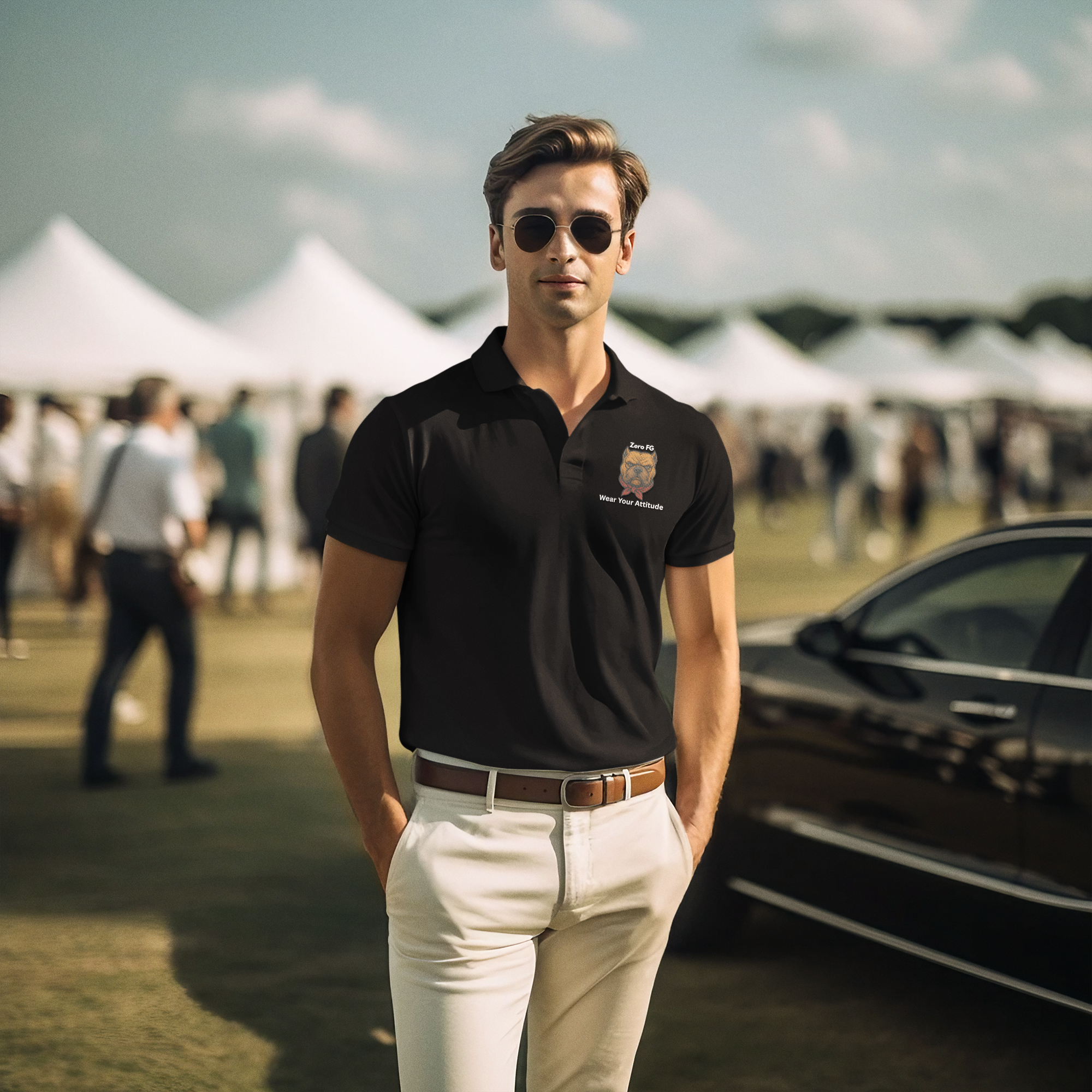 Zero FG Diesel Logo Polo | Wear Your Attitude Collection