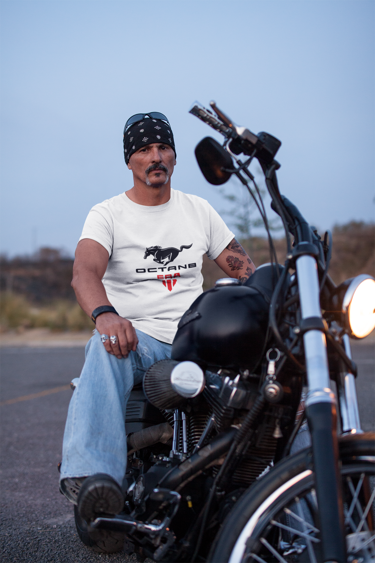 Octane Era Running Horse T-Shirt | Bold Speed Graphic Tee