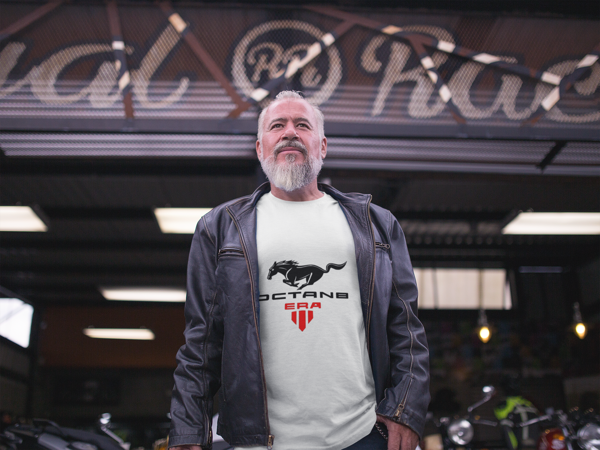 Octane Era Running Horse T-Shirt | Bold Speed Graphic Tee