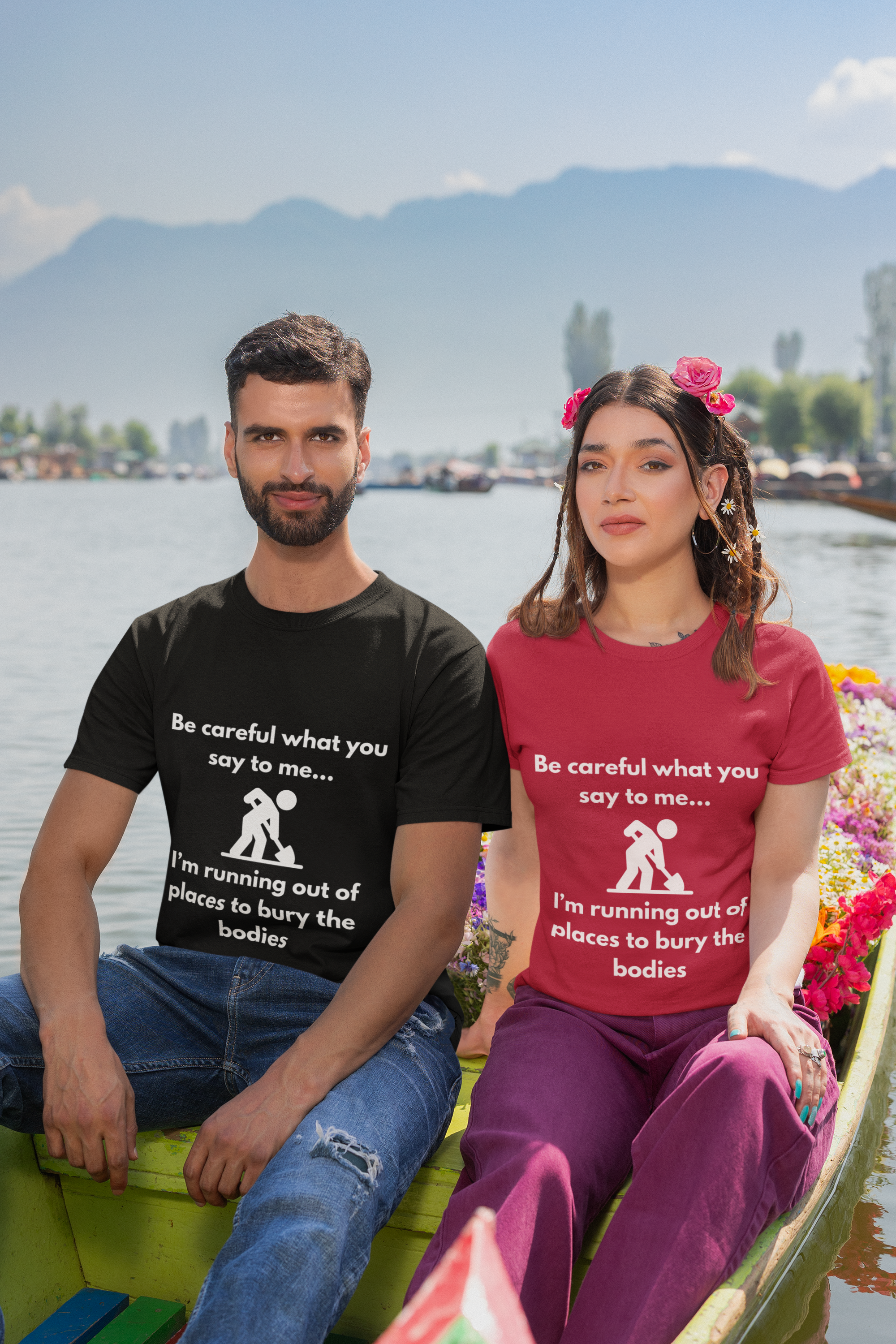 Be Careful What You Say Tee | Funny Dark Humor Shirt | Dark Unisex T-Shirt | Zero FG