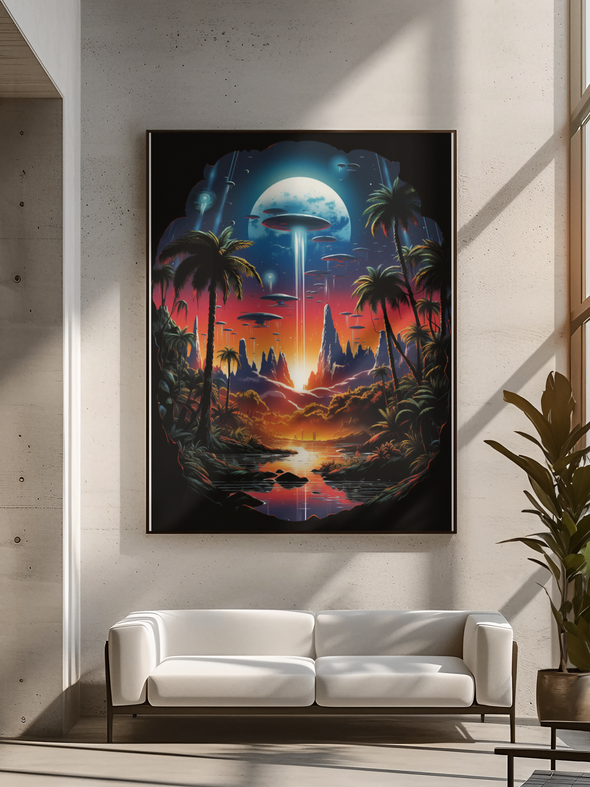 Alien Worlds & Sci-Fi Realms – Exclusive Wall Art