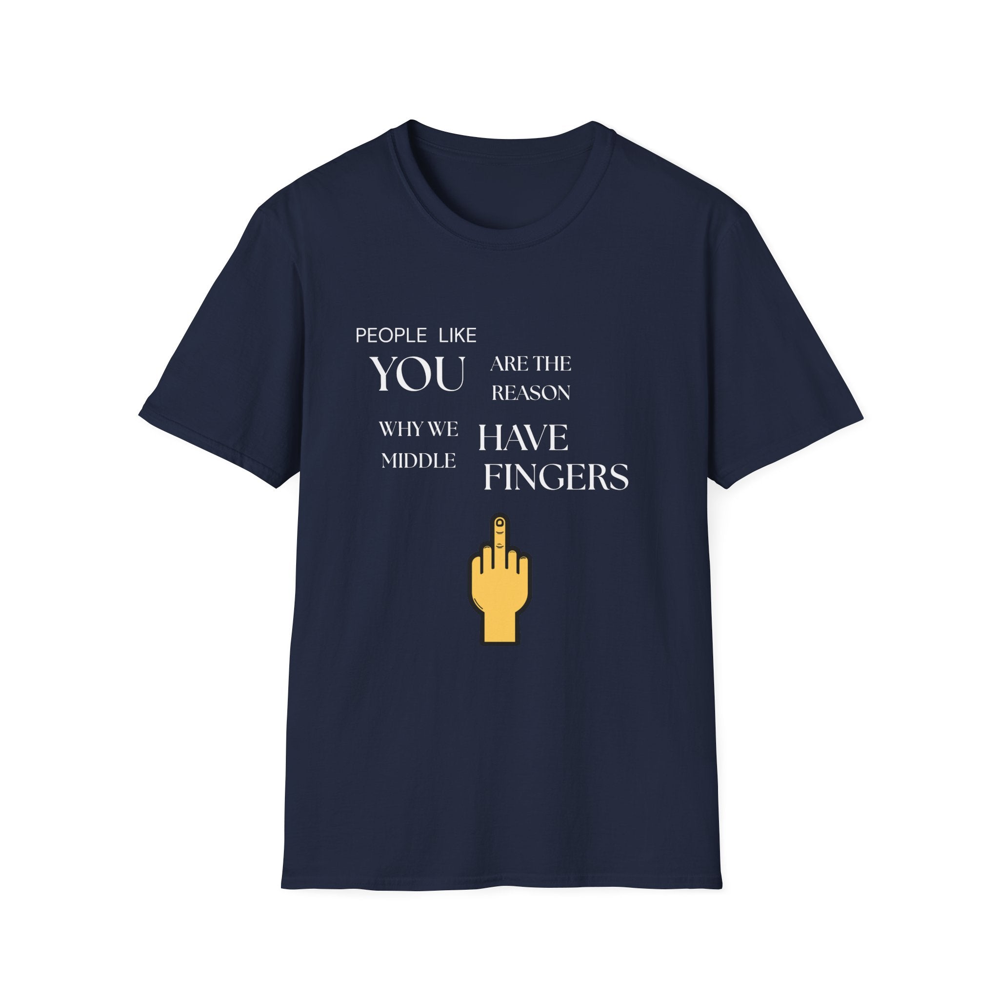 Middle Finger Tee (Dark)