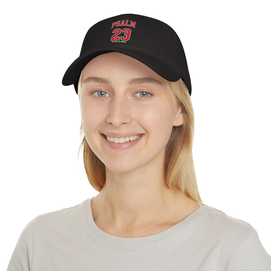 Psalm 23 Baseball Cap — Faith-Inspired Low Profile Hat