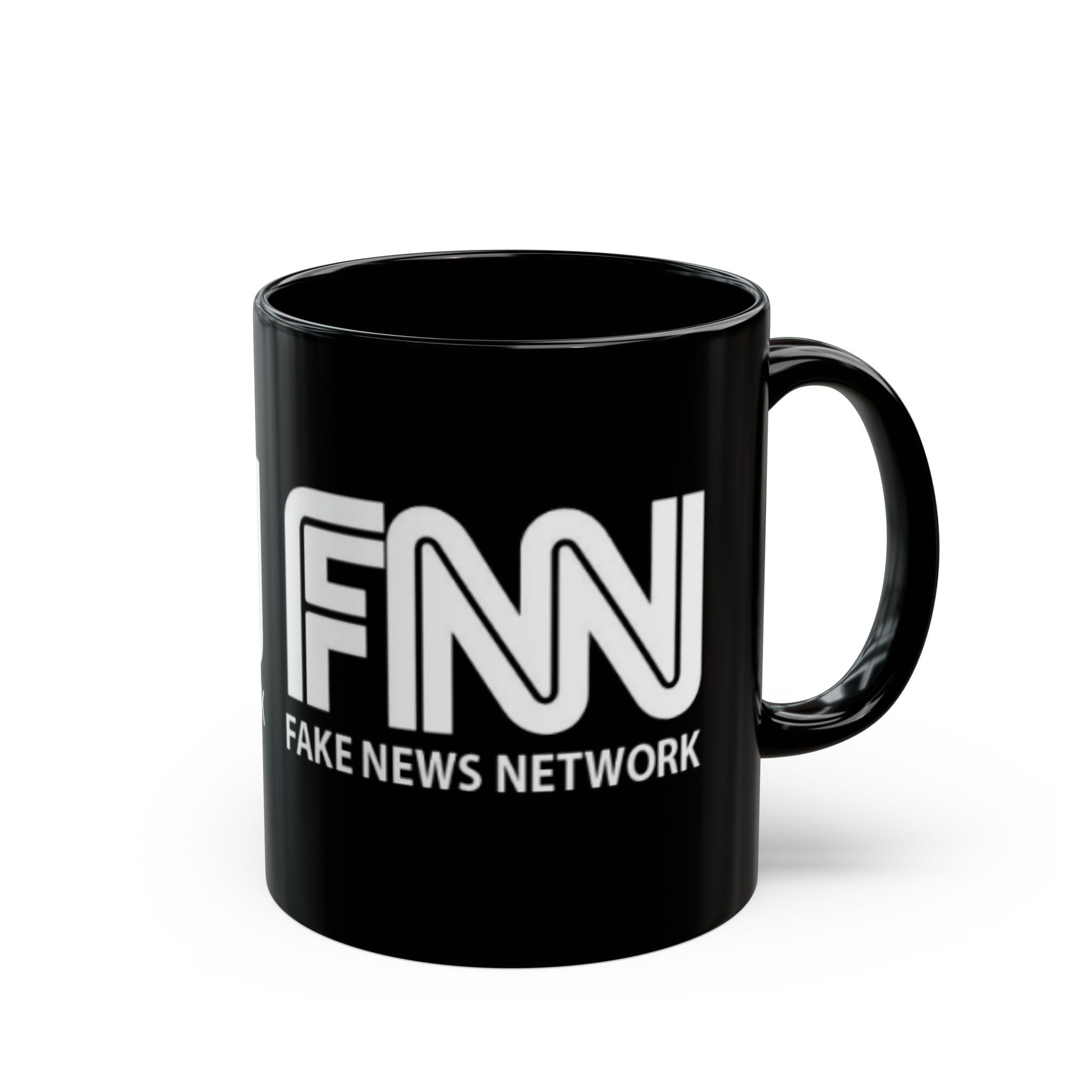 Fake News Network Black Coffee Mug – 11oz/15oz
