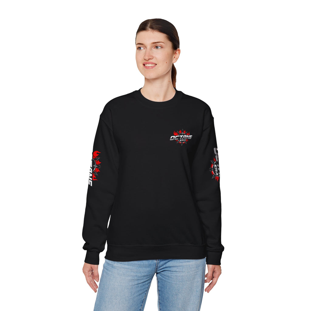 Octane Era Flame Sweatshirt – Streetwear Graphic Crewneck