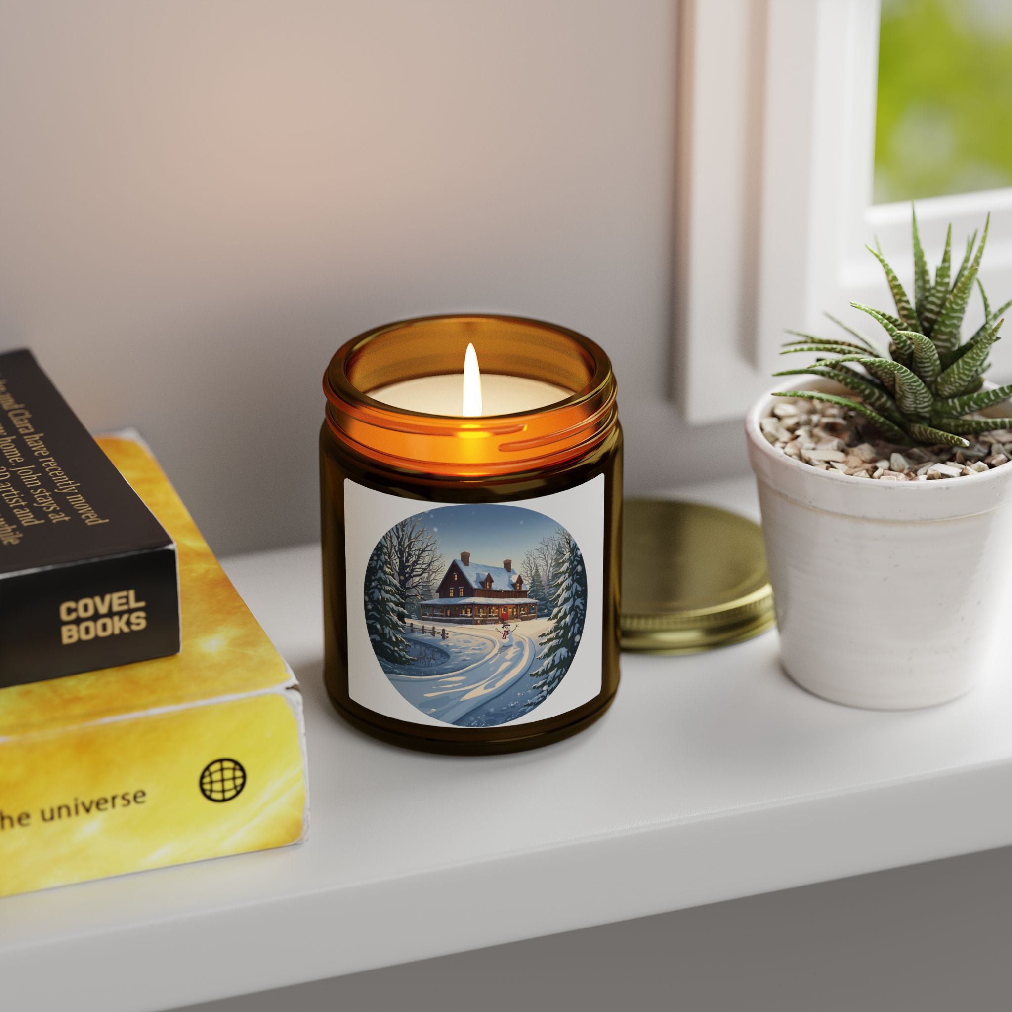 Winter Cabin Candle —  (4oz, 9oz)