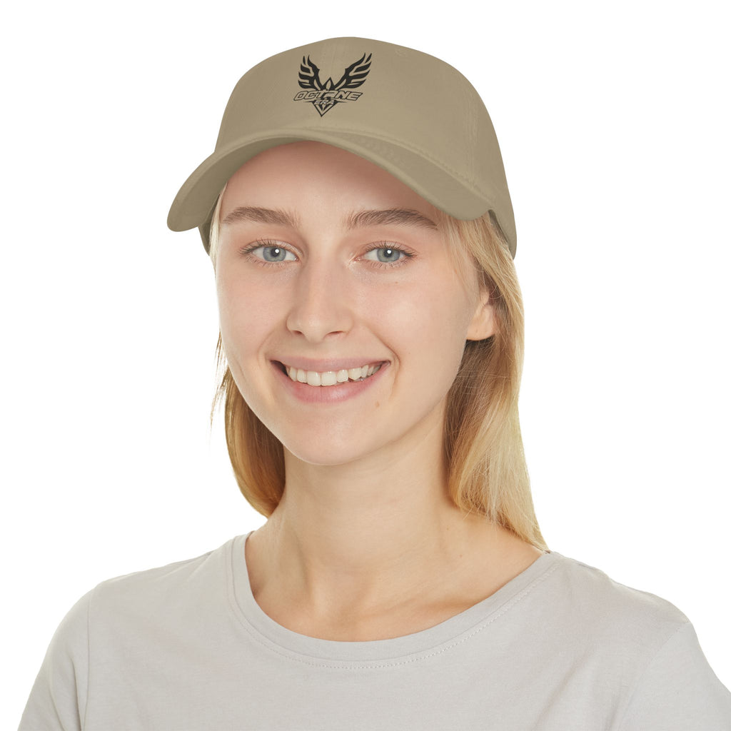 Sporty Low Profile Baseball Cap with Phoenix Design