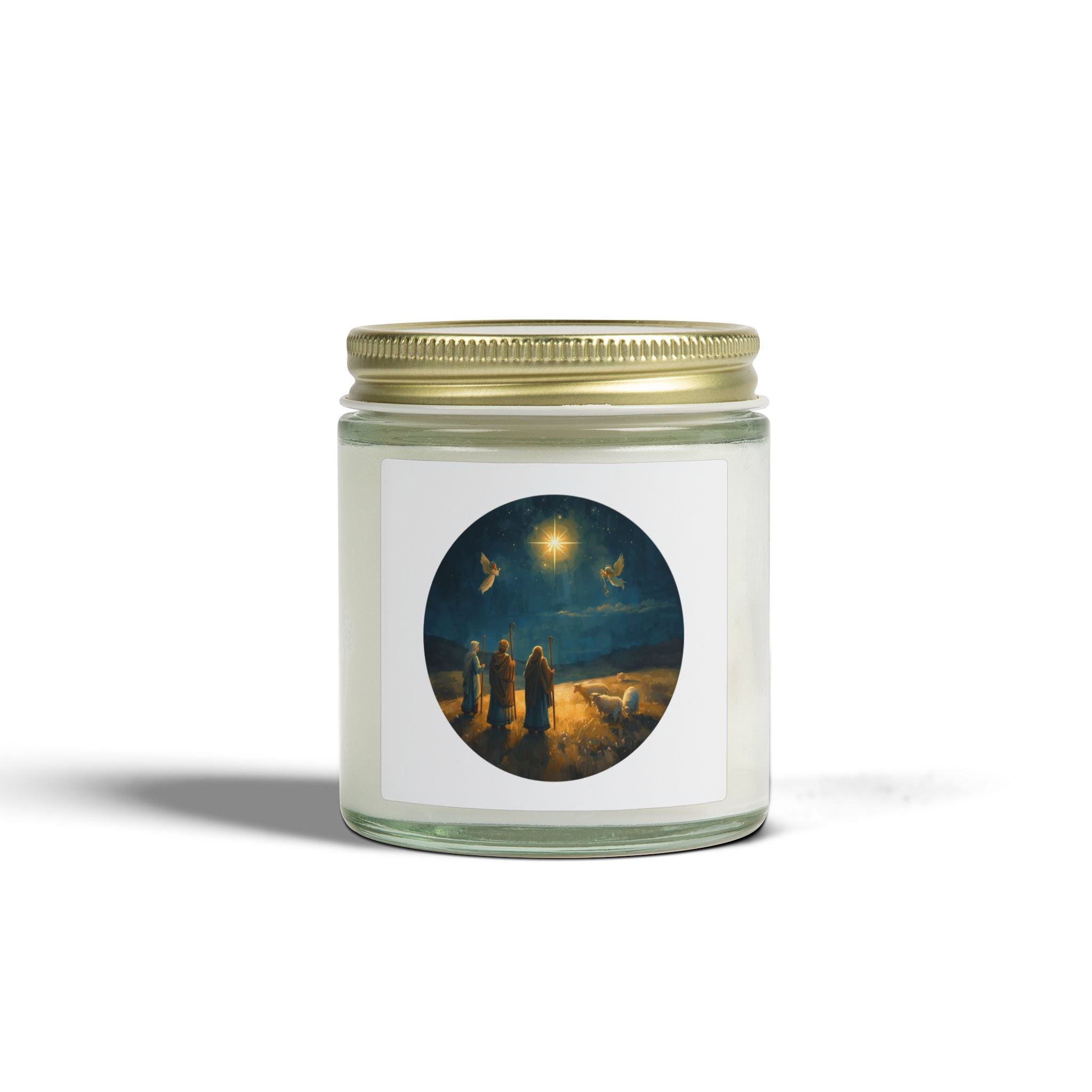 Nativity Star Candle – Holiday Jar (4oz / 9oz)