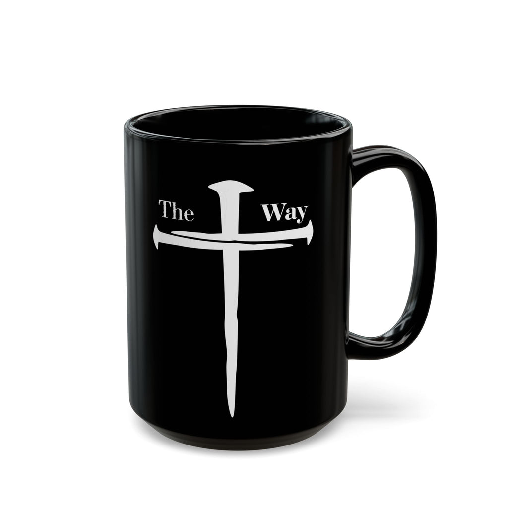 The Way – Christian Black Mug | Symbol of Faith and Truth