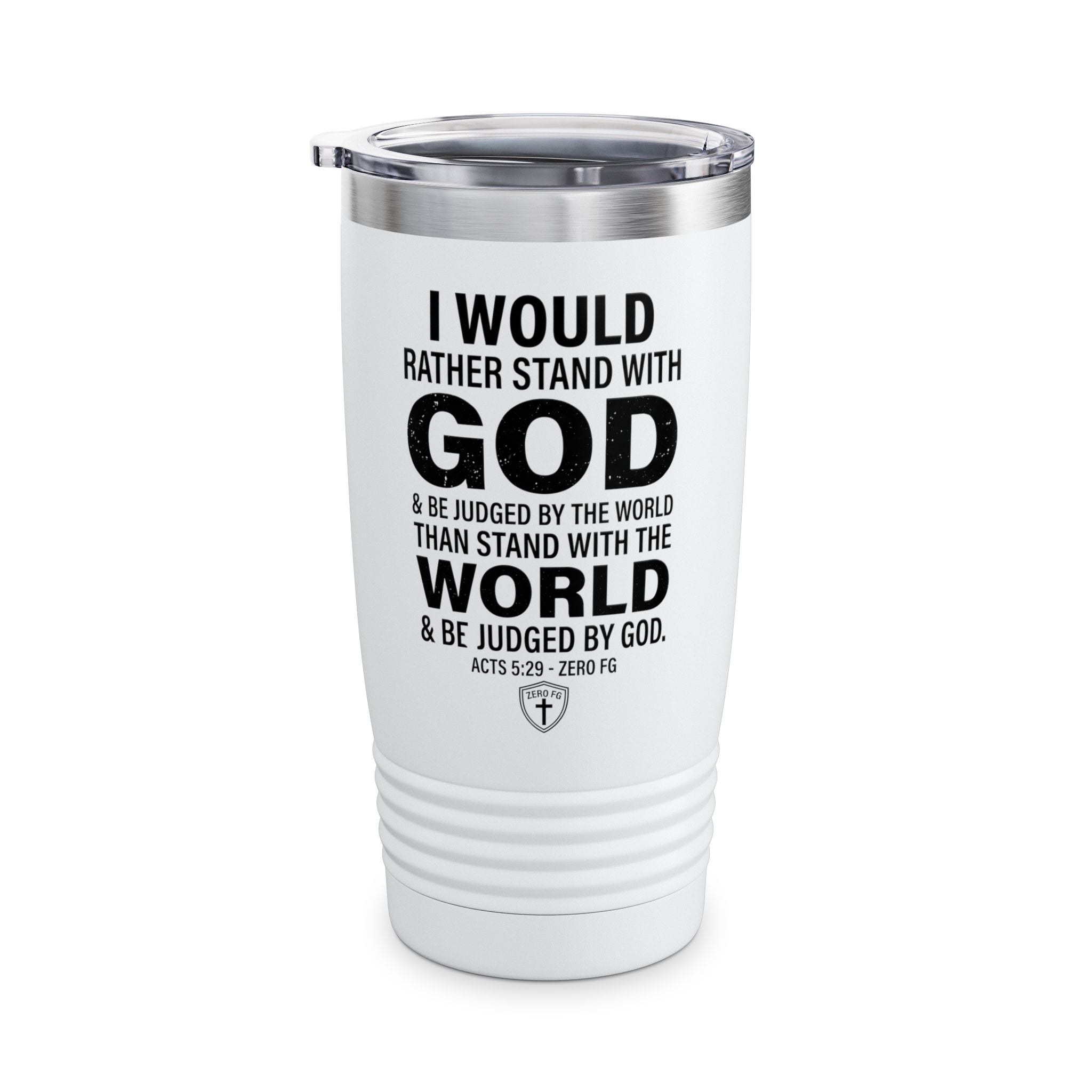 Stand With God Ringneck Tumbler, 20oz