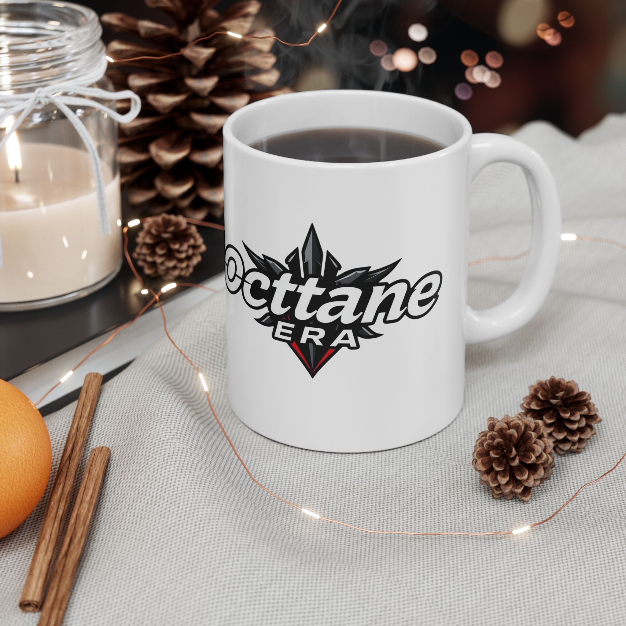 Octane Era Ceramic Mug - Perfect Gift for Coffee Lovers, Unique Tea Mug, Stylish Office Cup, For Birthdays, Special Occasions